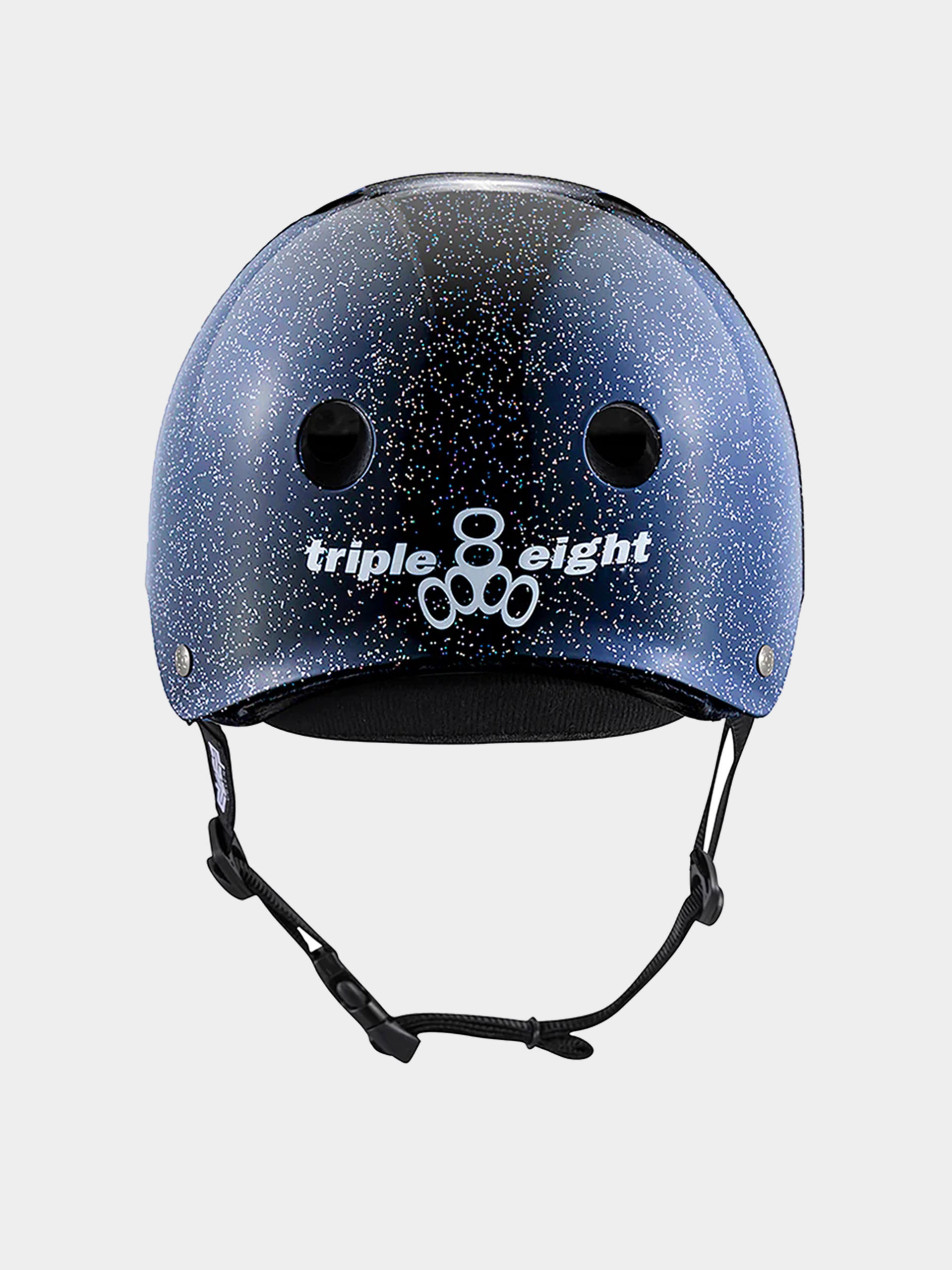 Cască Triple Eight Deep Cover Helmet (black glitter)