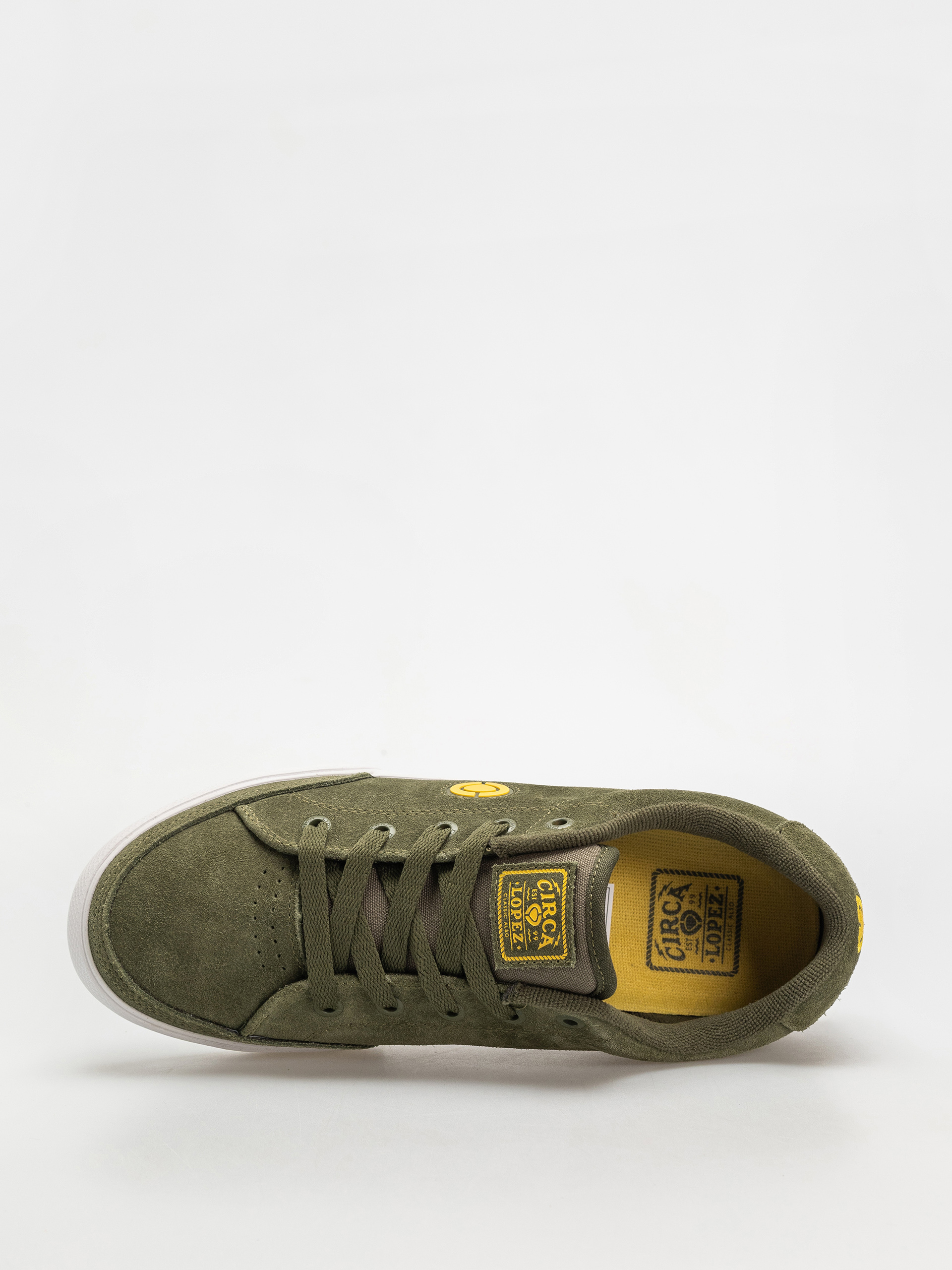 Pantofi Circa Al 50 Slim (military green/lemon)