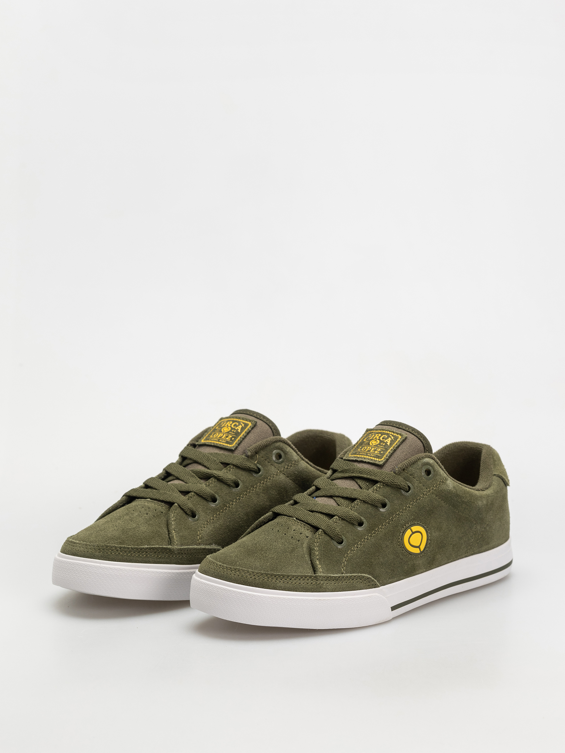 Pantofi Circa Al 50 Slim (military green/lemon)