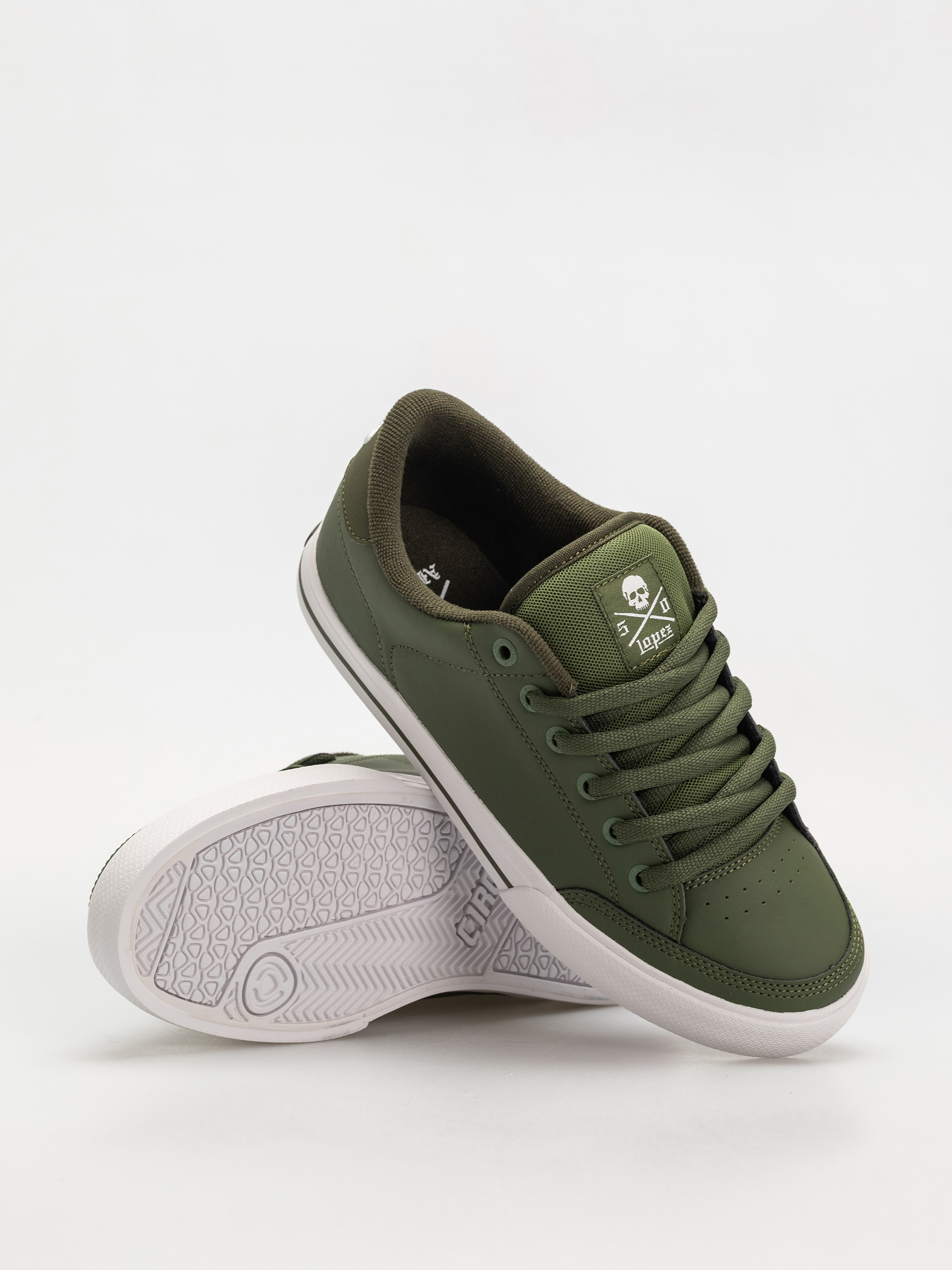 Pantofi Circa Al 50 (loden green/white)