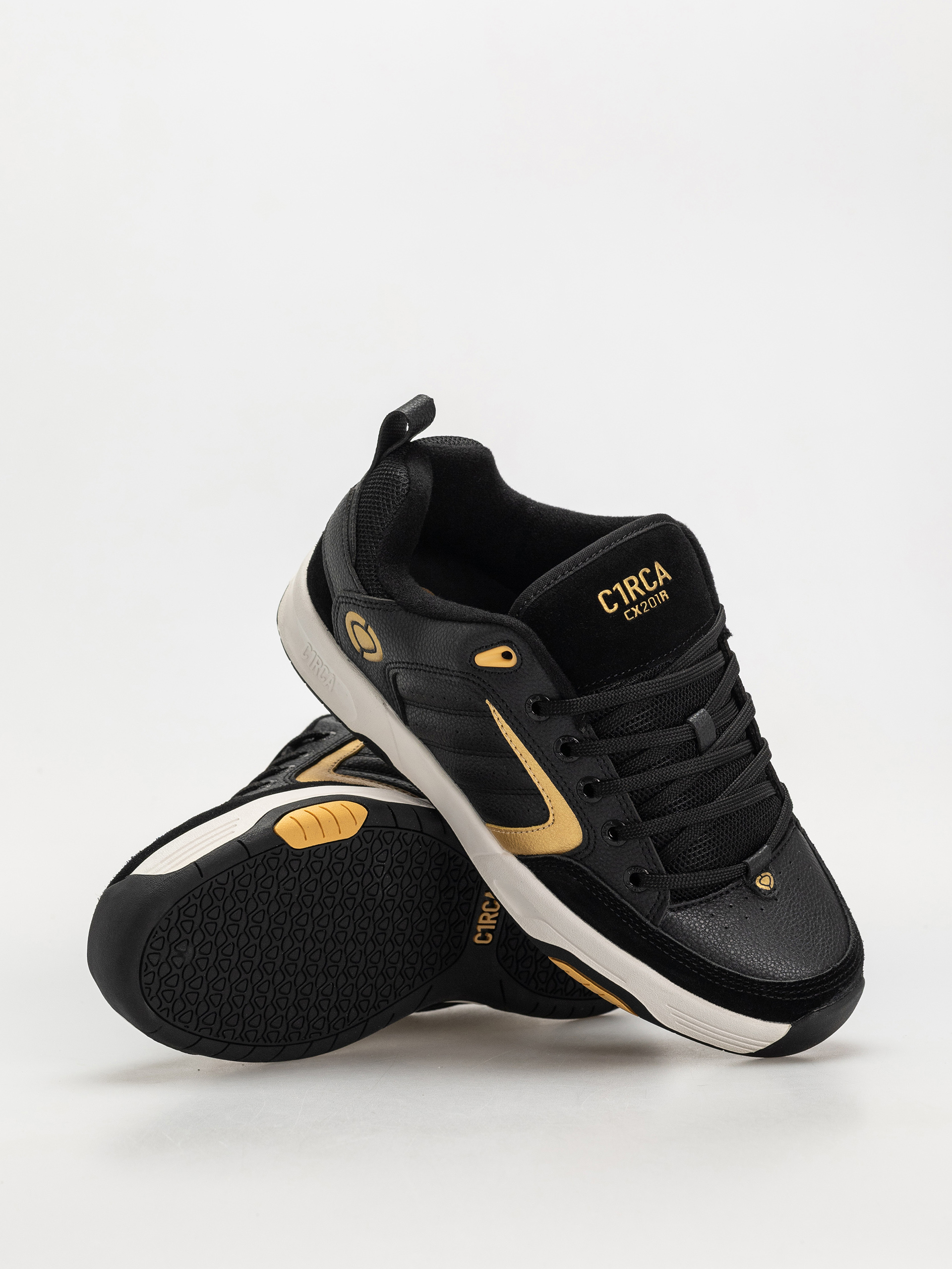 Pantofi Circa CX201R (black/gold)