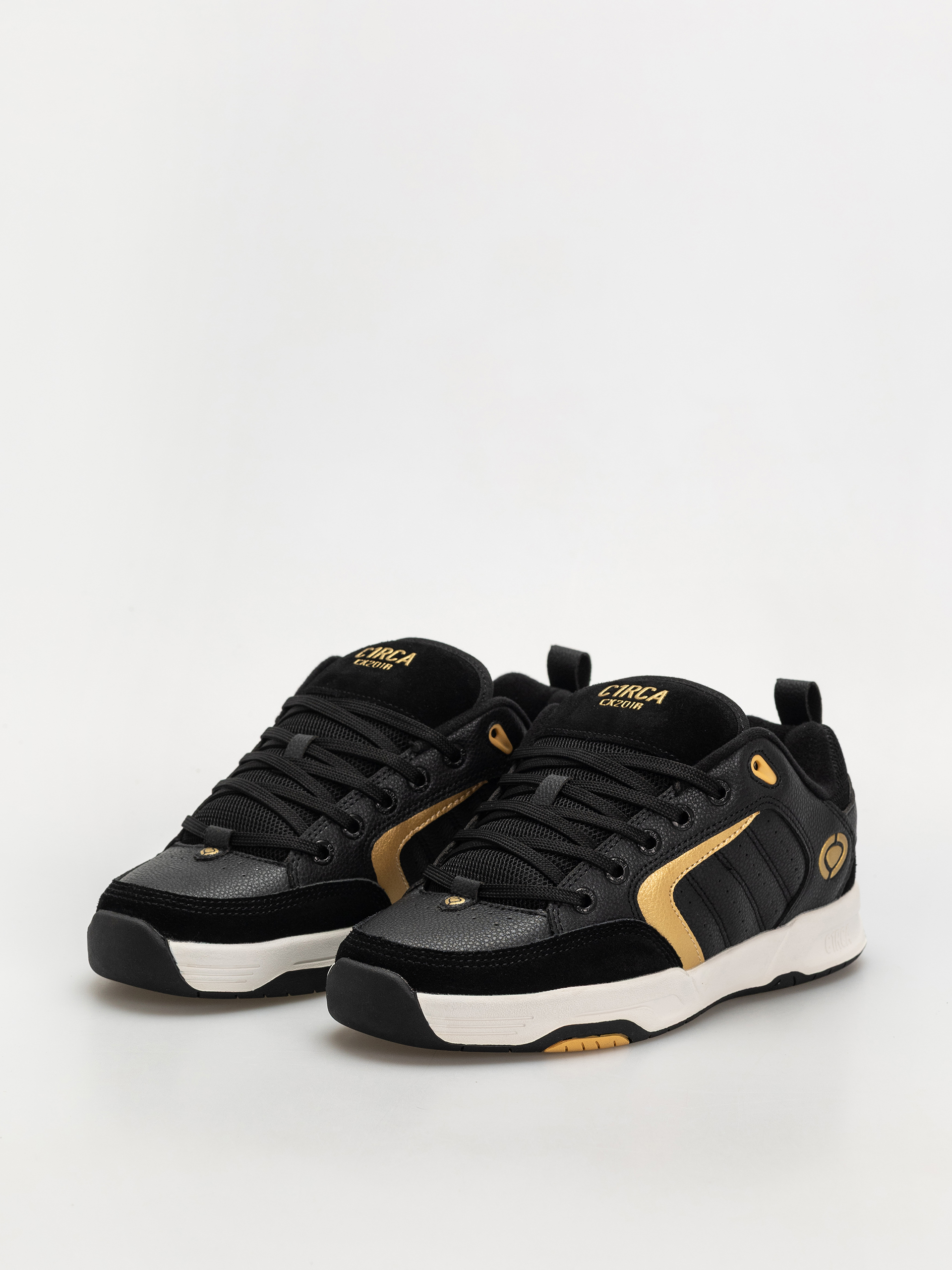 Pantofi Circa CX201R (black/gold)