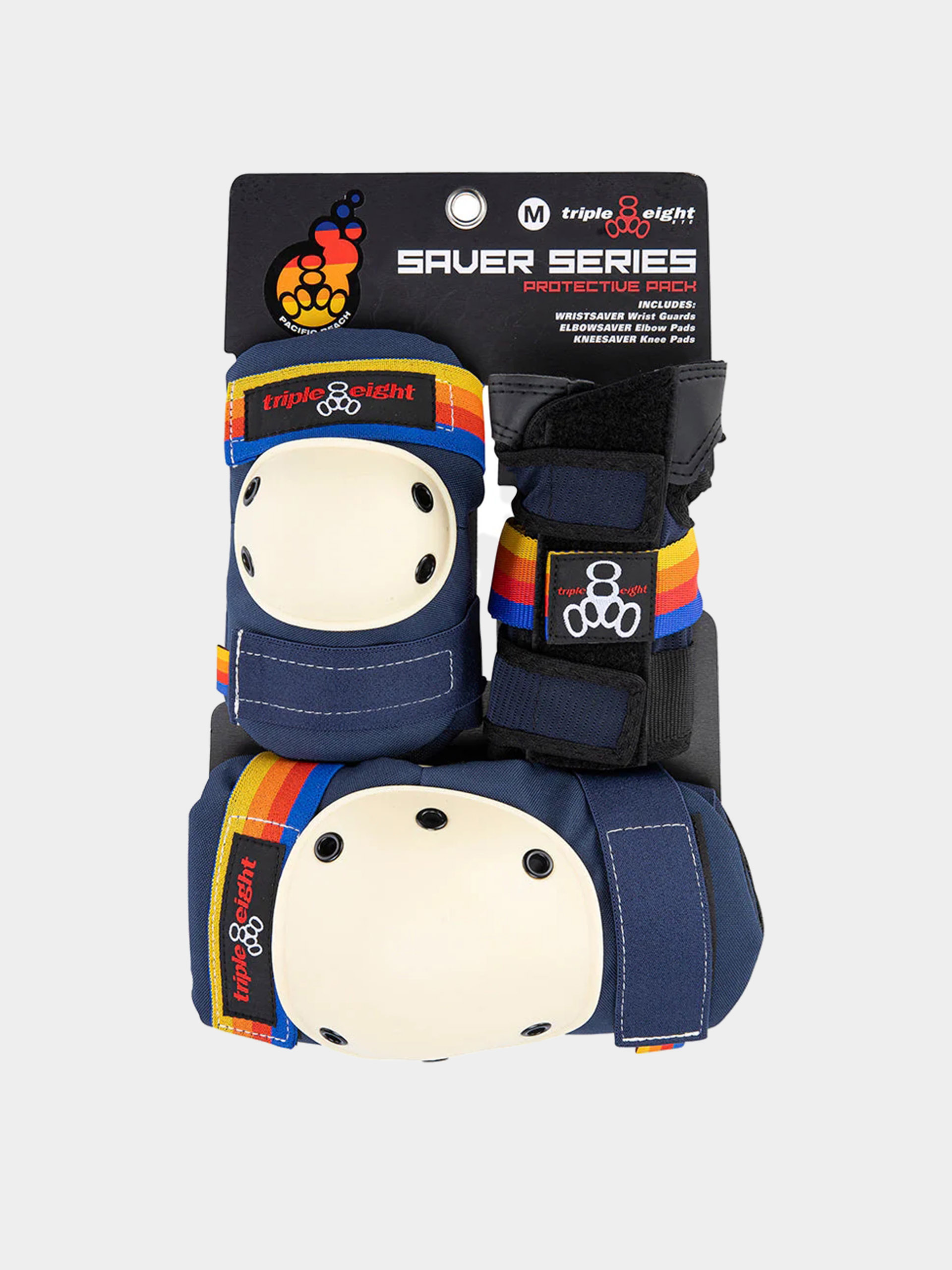 Apărători Triple Eight Saver Series 3 Pack JR (pacific beach)