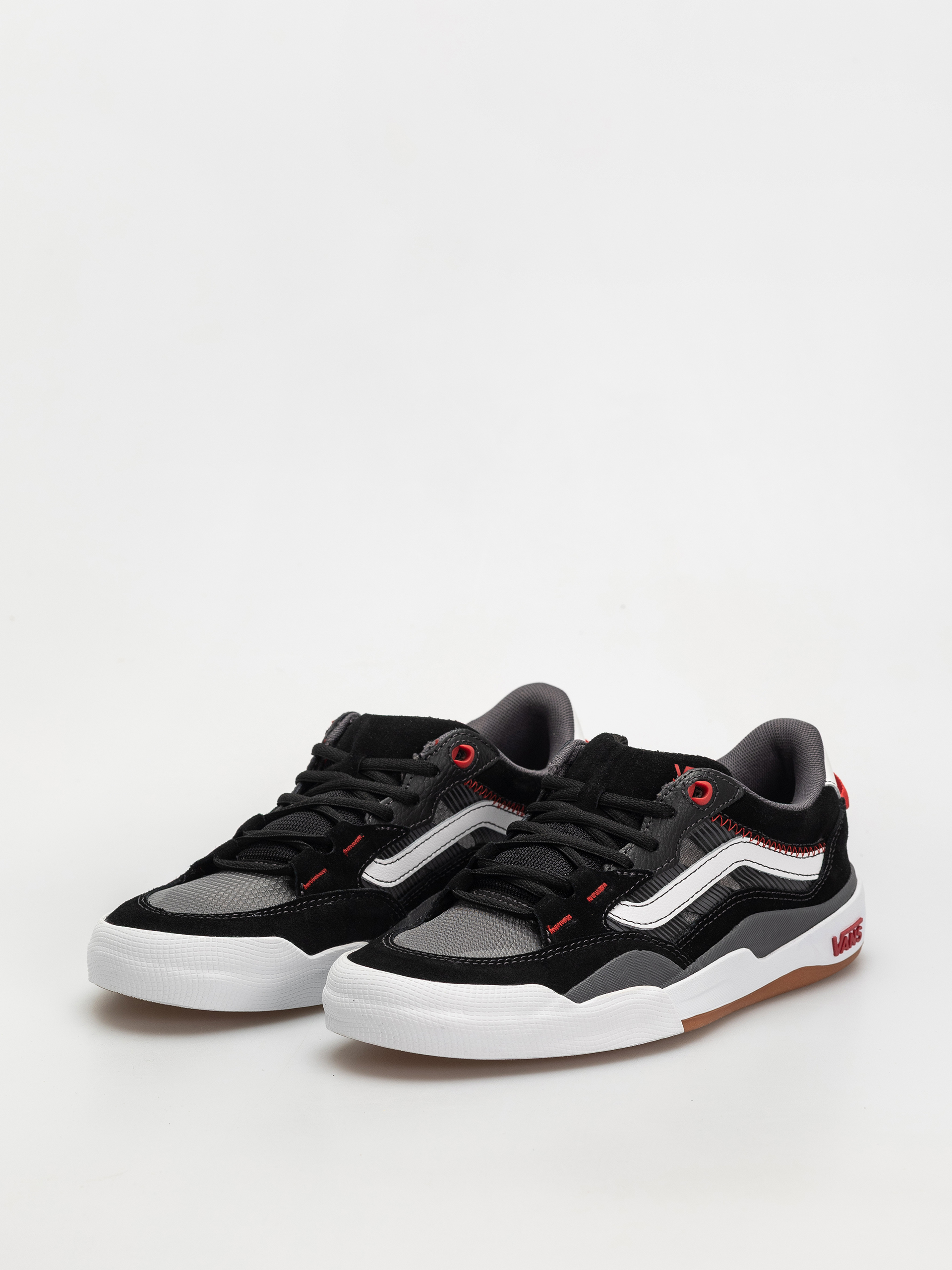 Pantofi Vans Skate 2 Wayvee (black/white/red)