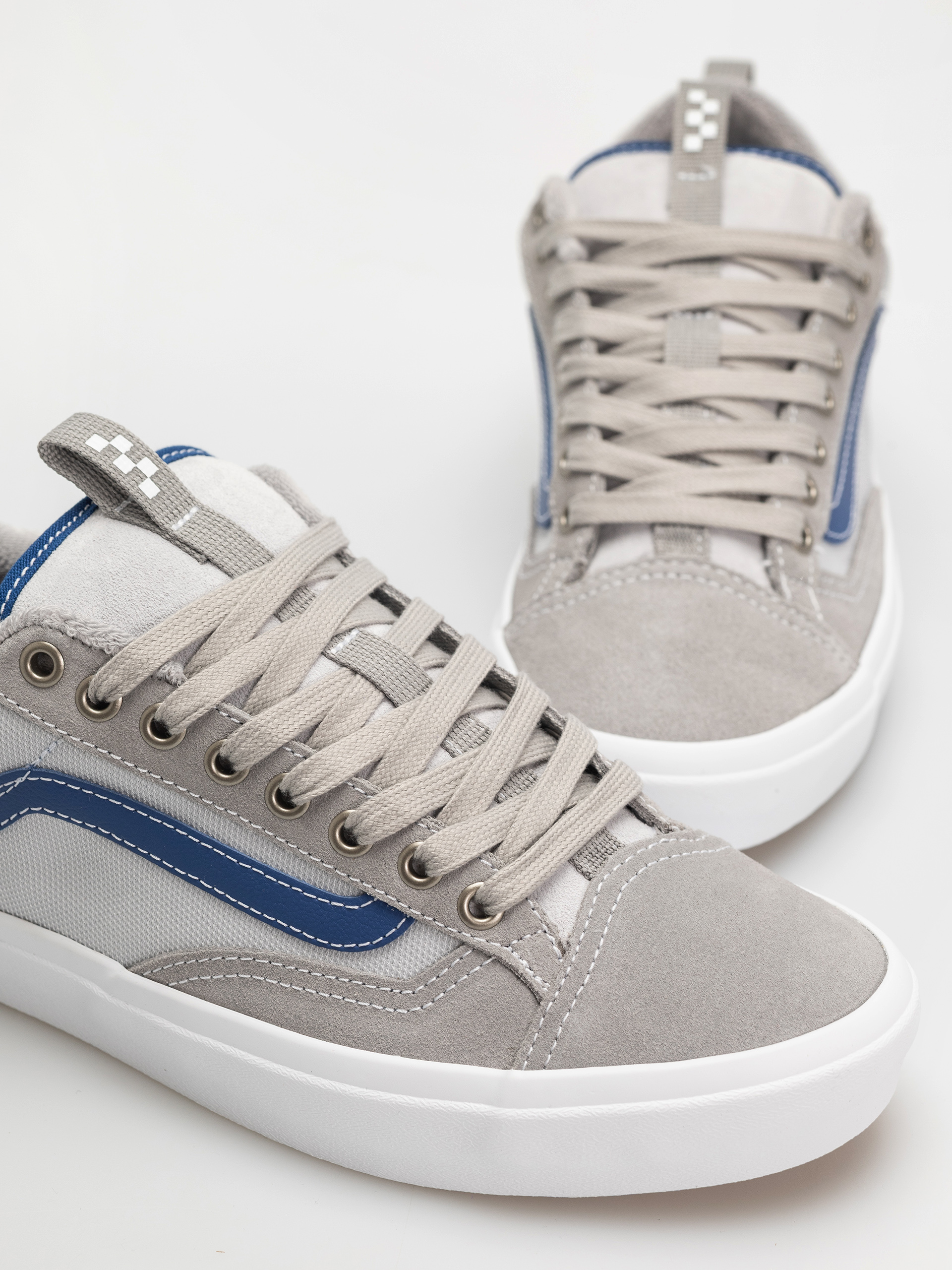 Pantofi Vans Skate Old Skool 36 + (grey/blue)