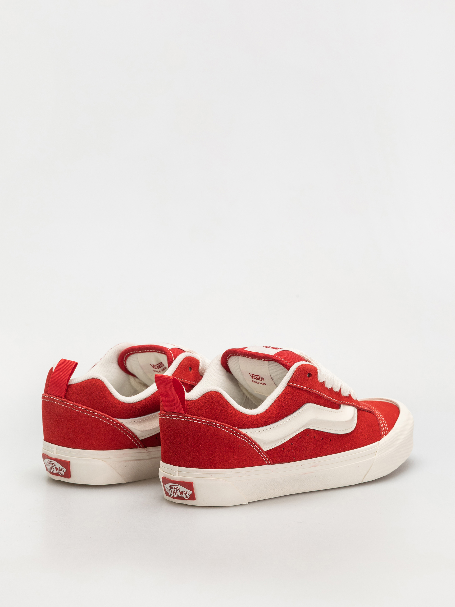 Pantofi Vans Knu Skool (racing red/marshmallow)