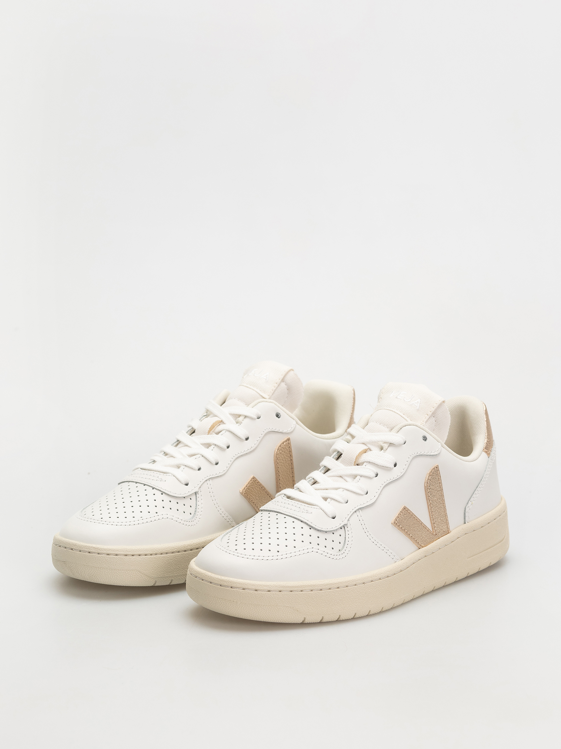 Pantofi Veja V-10 Wmn (extra white platine)