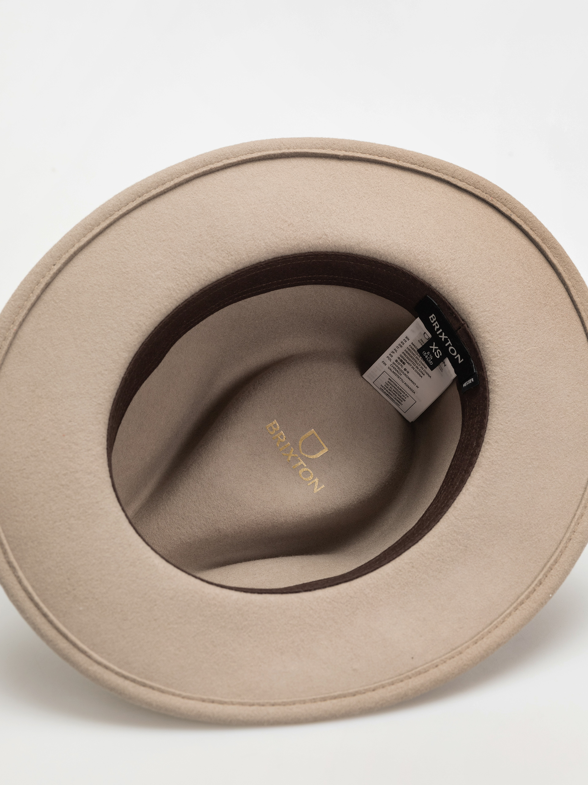 Pălărie Brixton Messer Fedora (light tan)