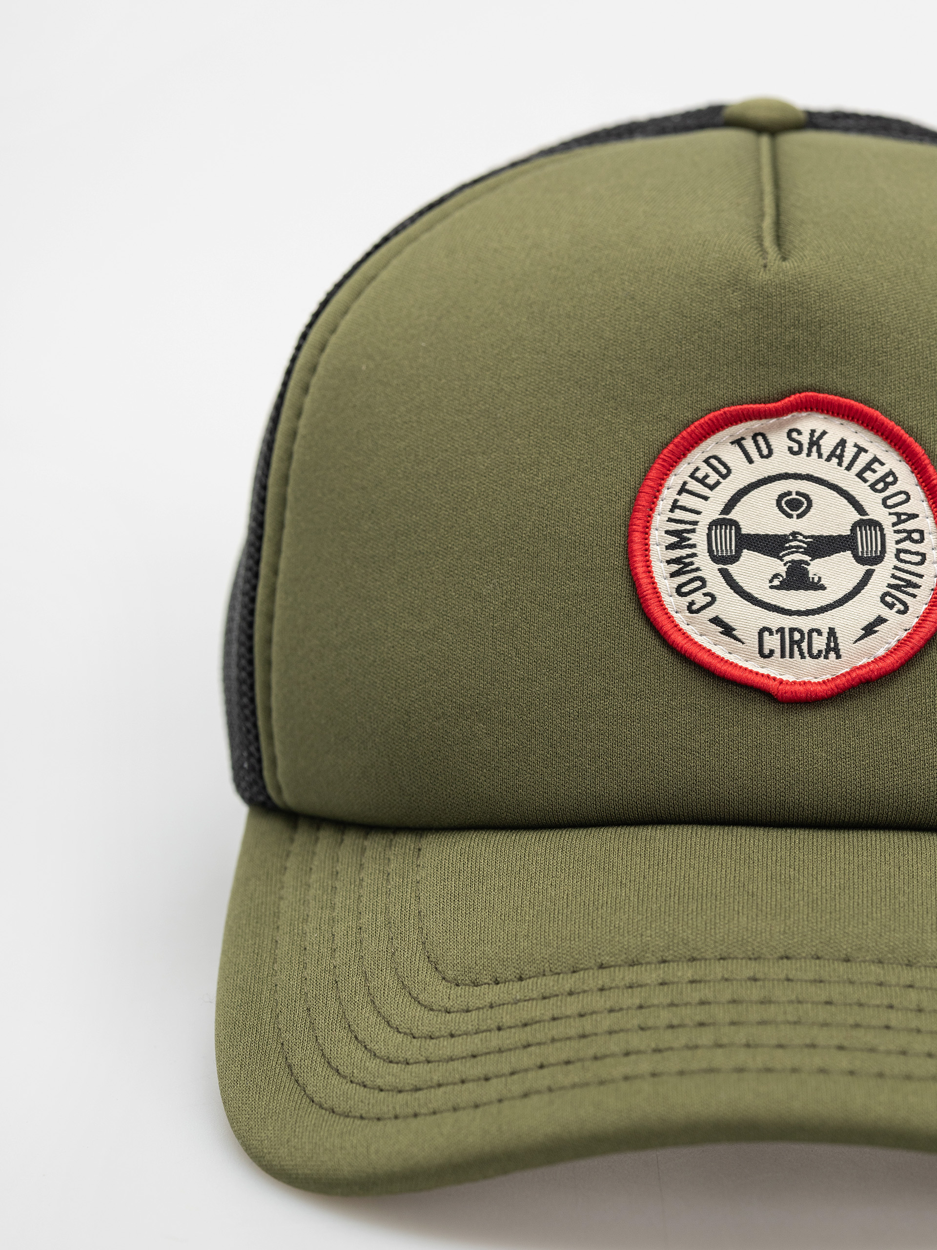 Șapcă Circa C1rcle Trucker (military/red)