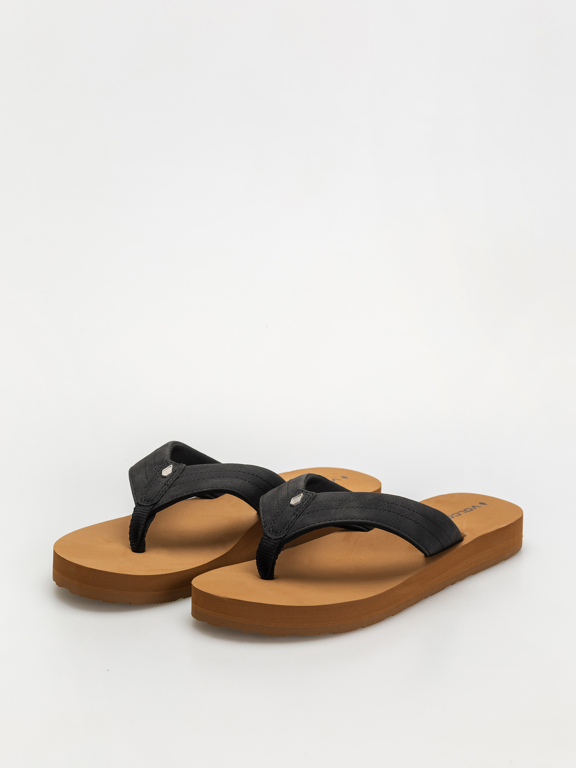 papuci de plajă Volcom Boyfriends Thong Wmn (black)