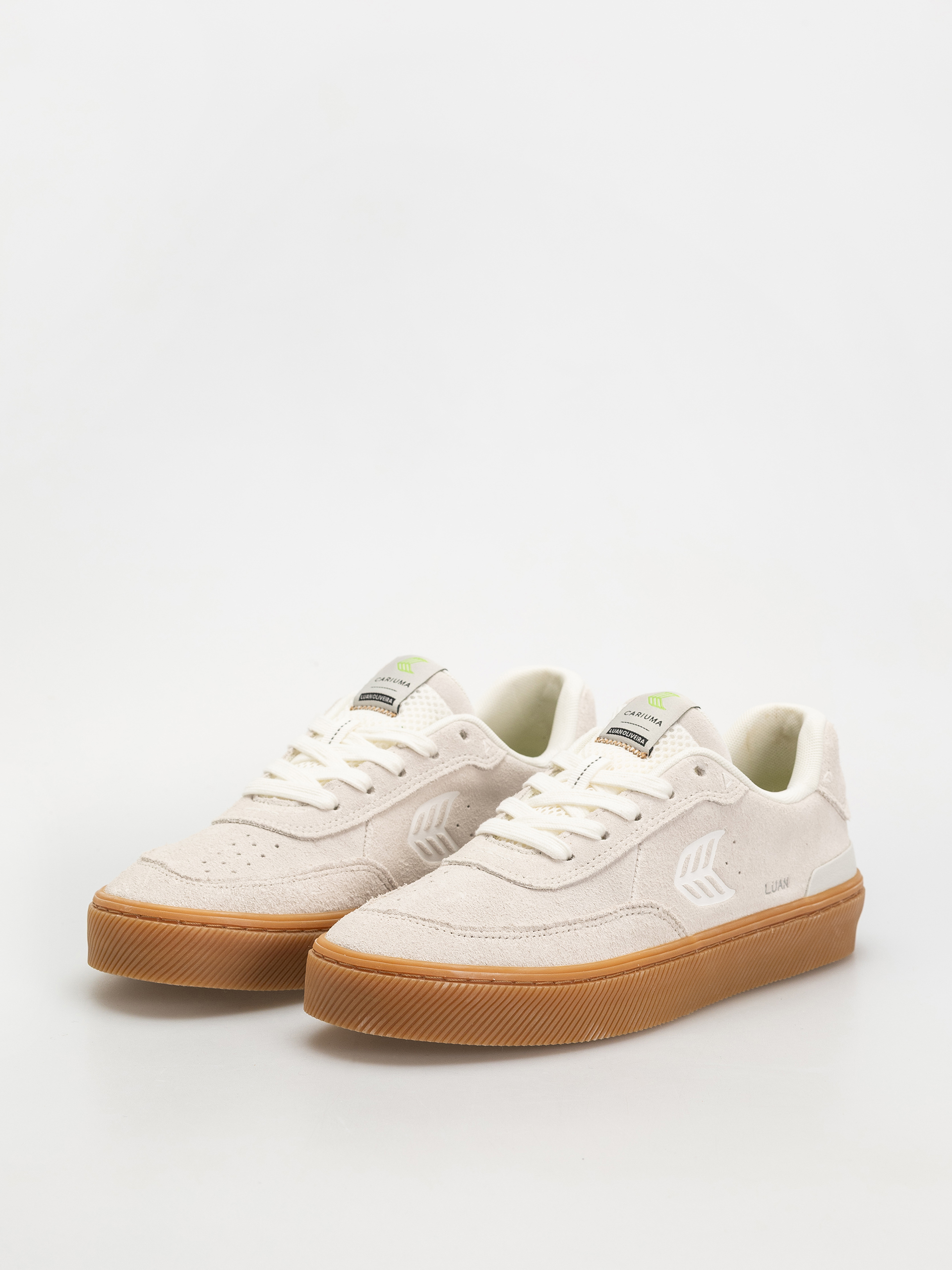 Pantofi Cariuma Luan Pro (gum smoke white suede off white logo)