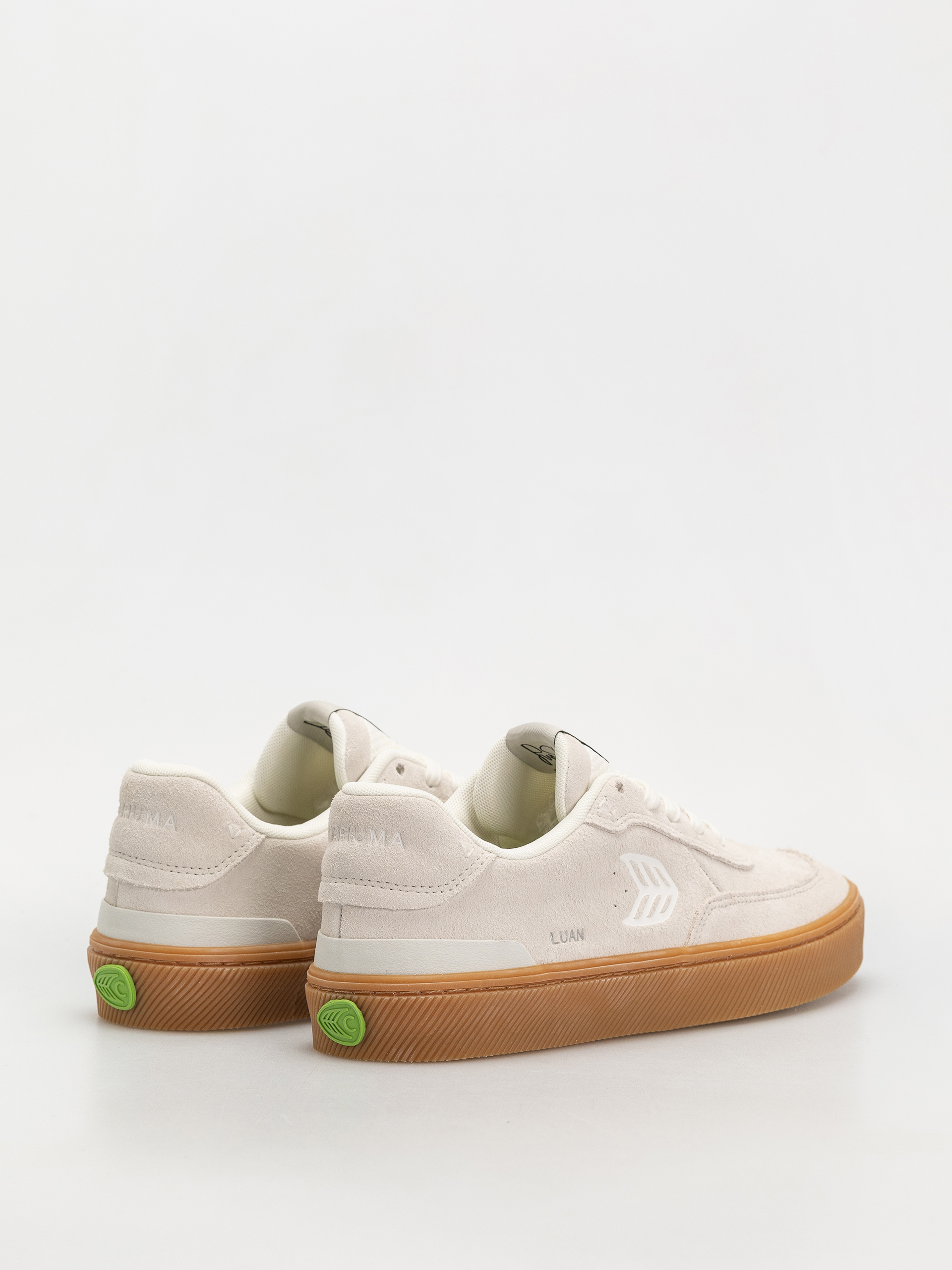 Pantofi Cariuma Luan Pro (gum smoke white suede off white logo)