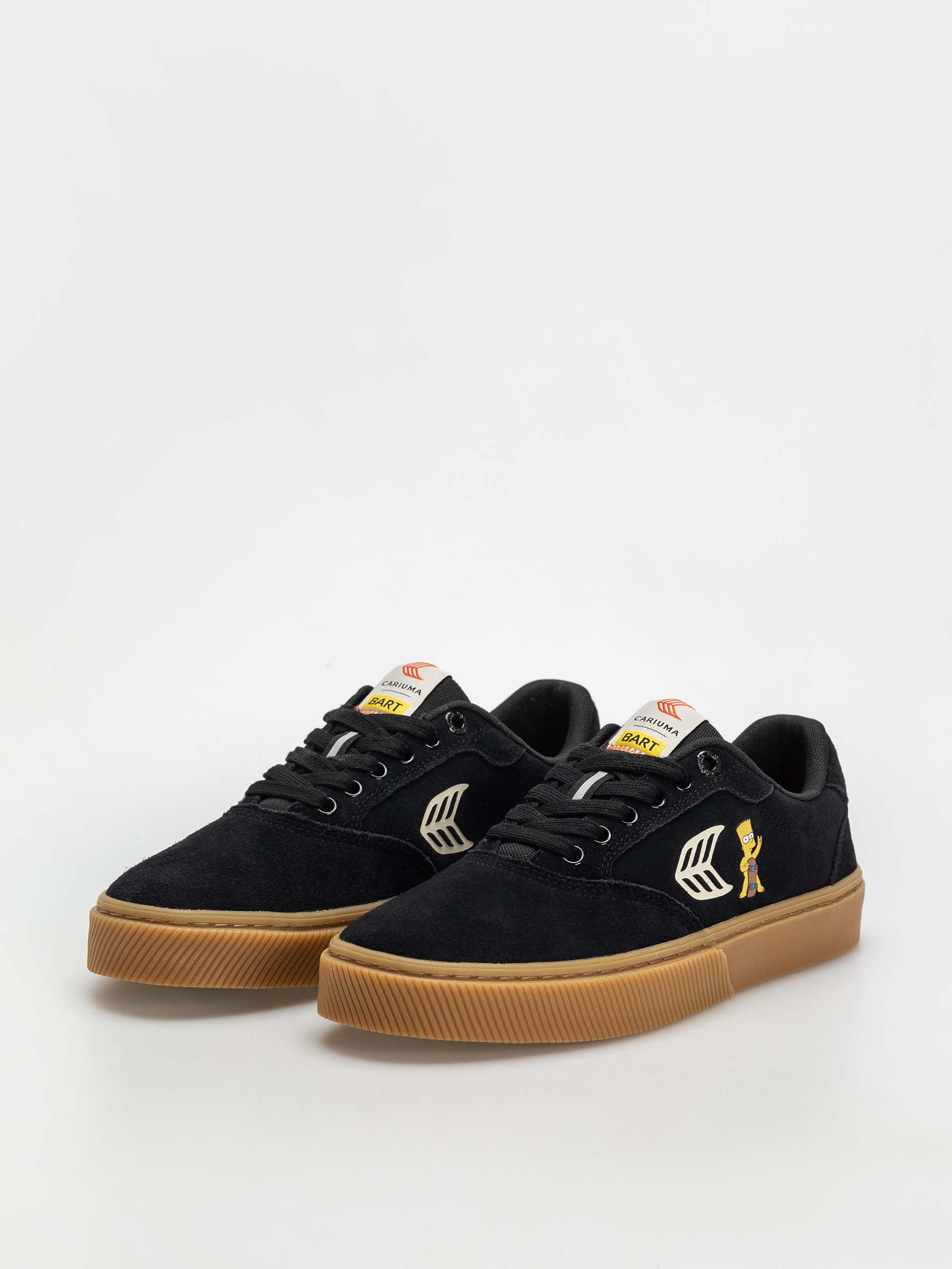 Pantofi Cariuma Simpsons Naioca (black suede bart skateboard)