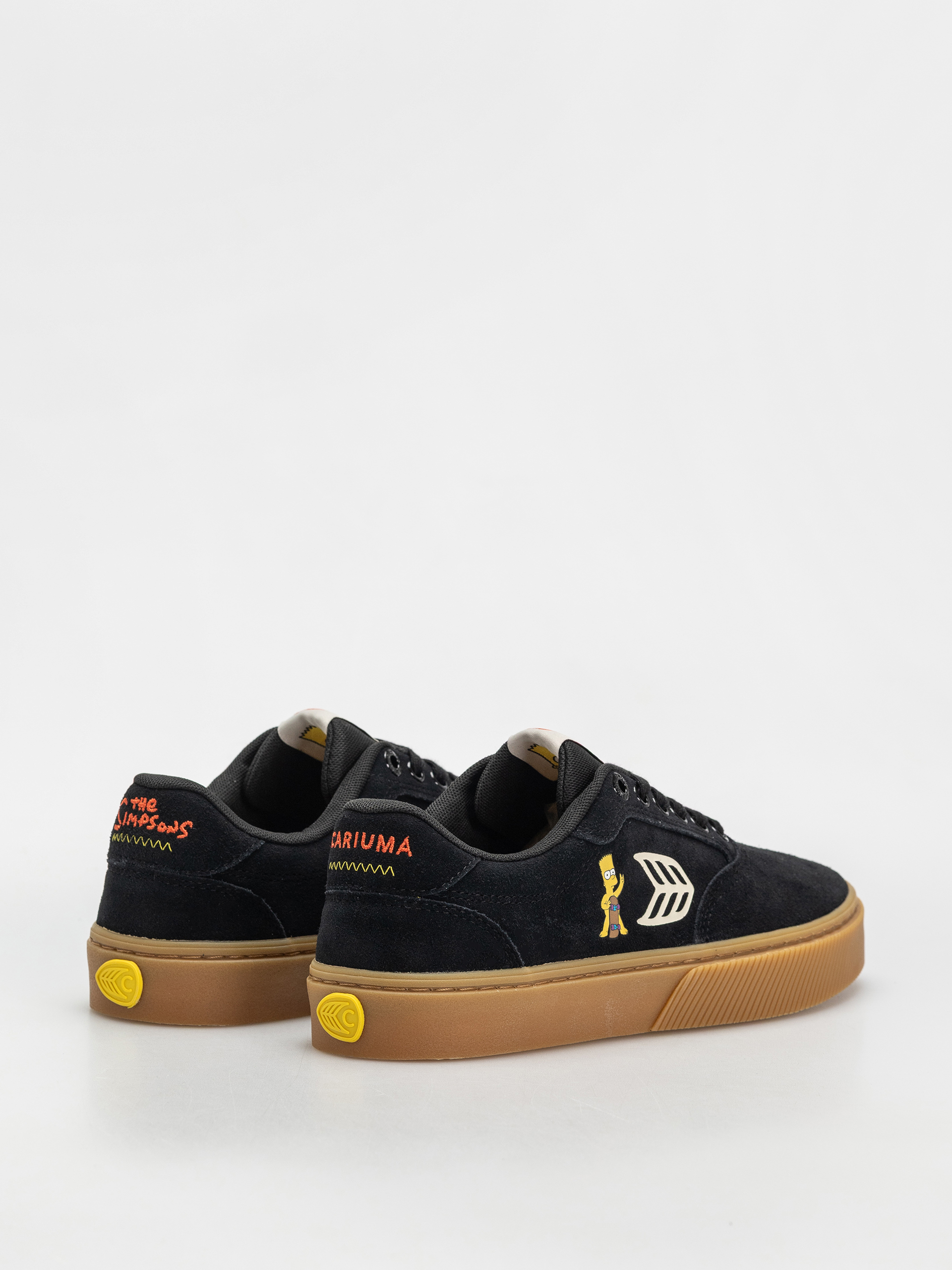 Pantofi Cariuma Simpsons Naioca (black suede bart skateboard)