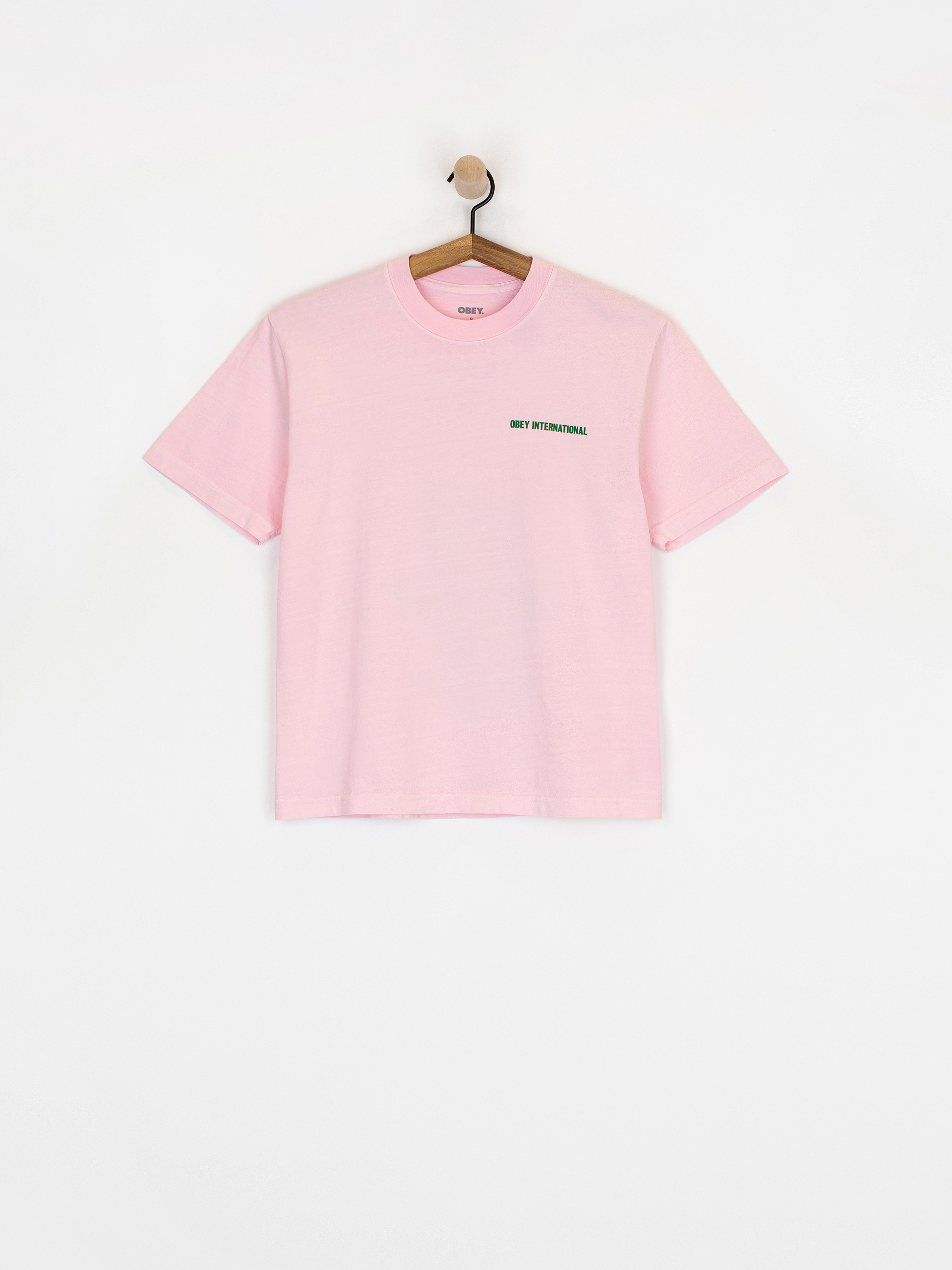 Tricou OBEY International Cities Wmn (pigment cradle pink)