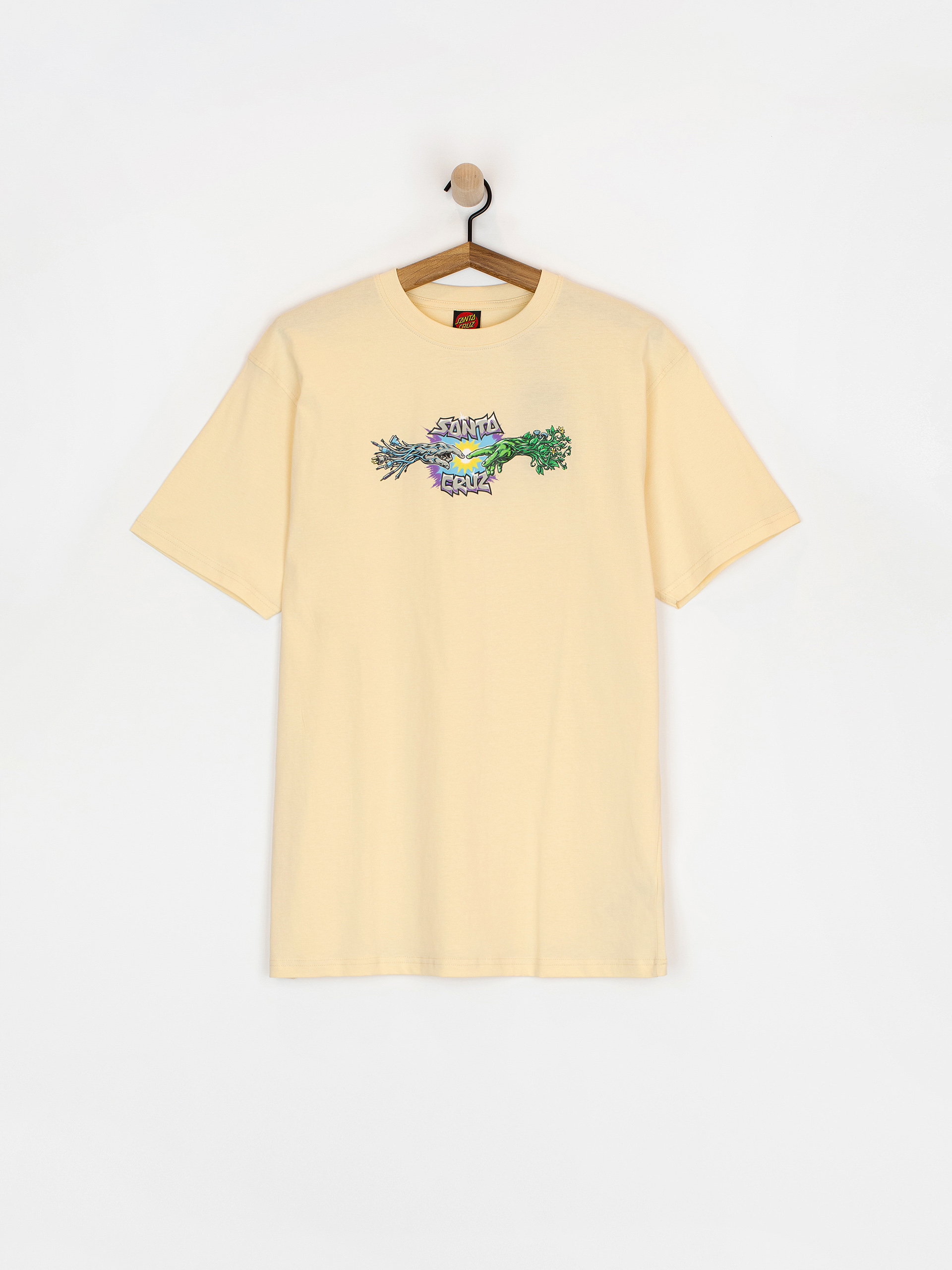 Tricou Santa Cruz Wooten Contact Front (vanilla)