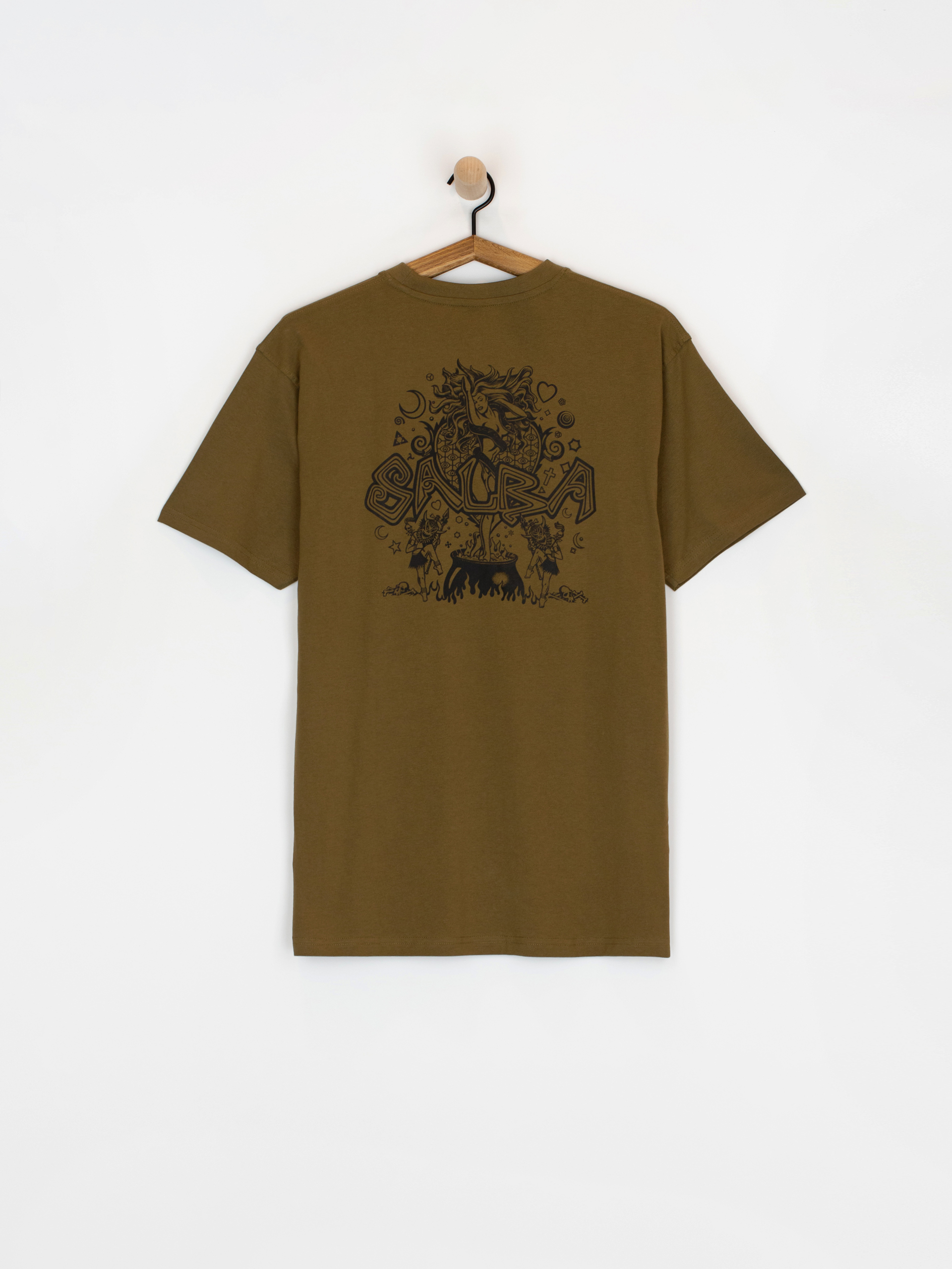 Tricou Santa Cruz Witchdoctor Mono (uniform green)