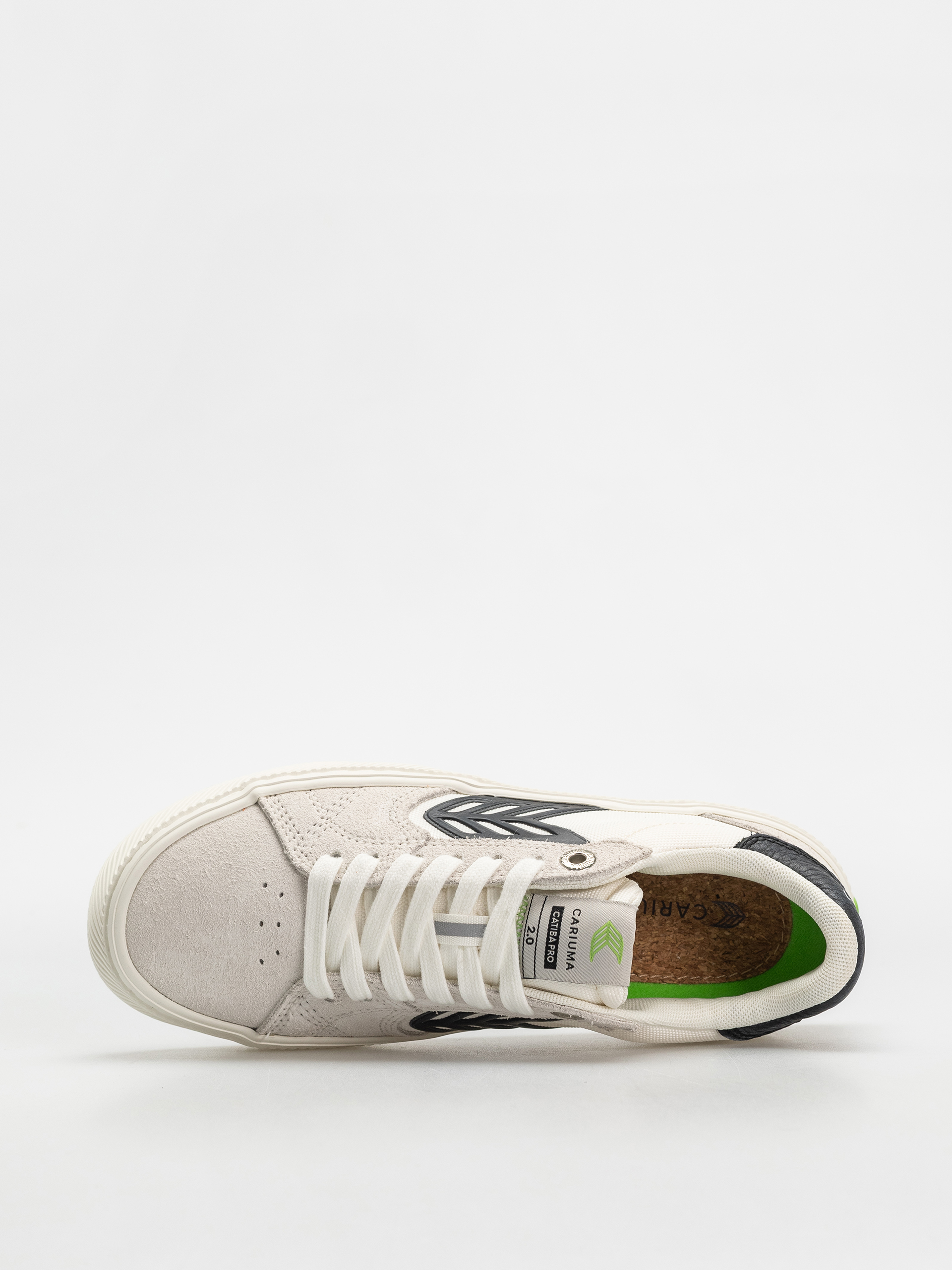 Pantofi Cariuma Catiba Pro 2.0 Wmn (smoke white suede off white cordura black logo)