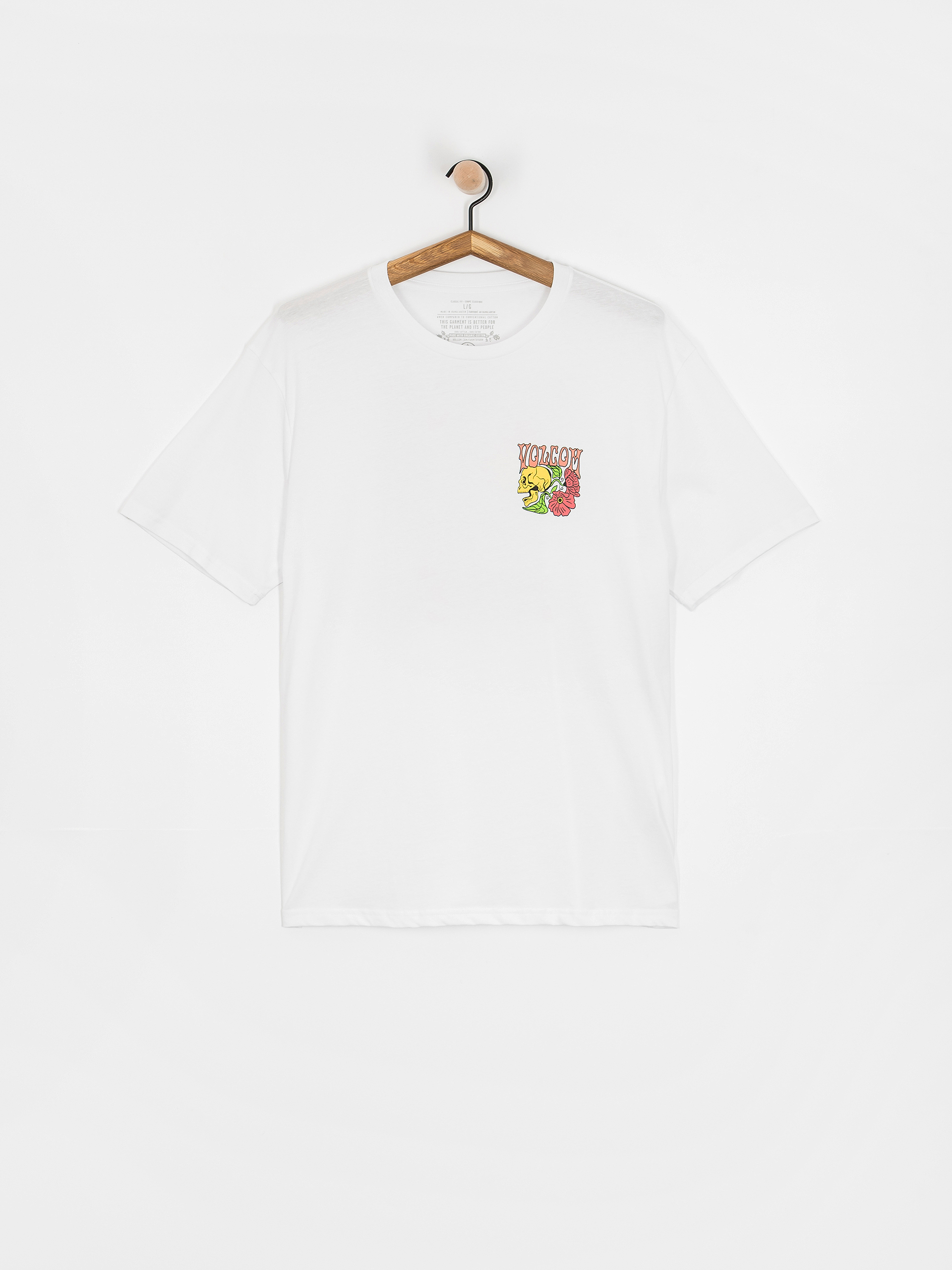 Tricou Volcom Tooflow Bsc (white)