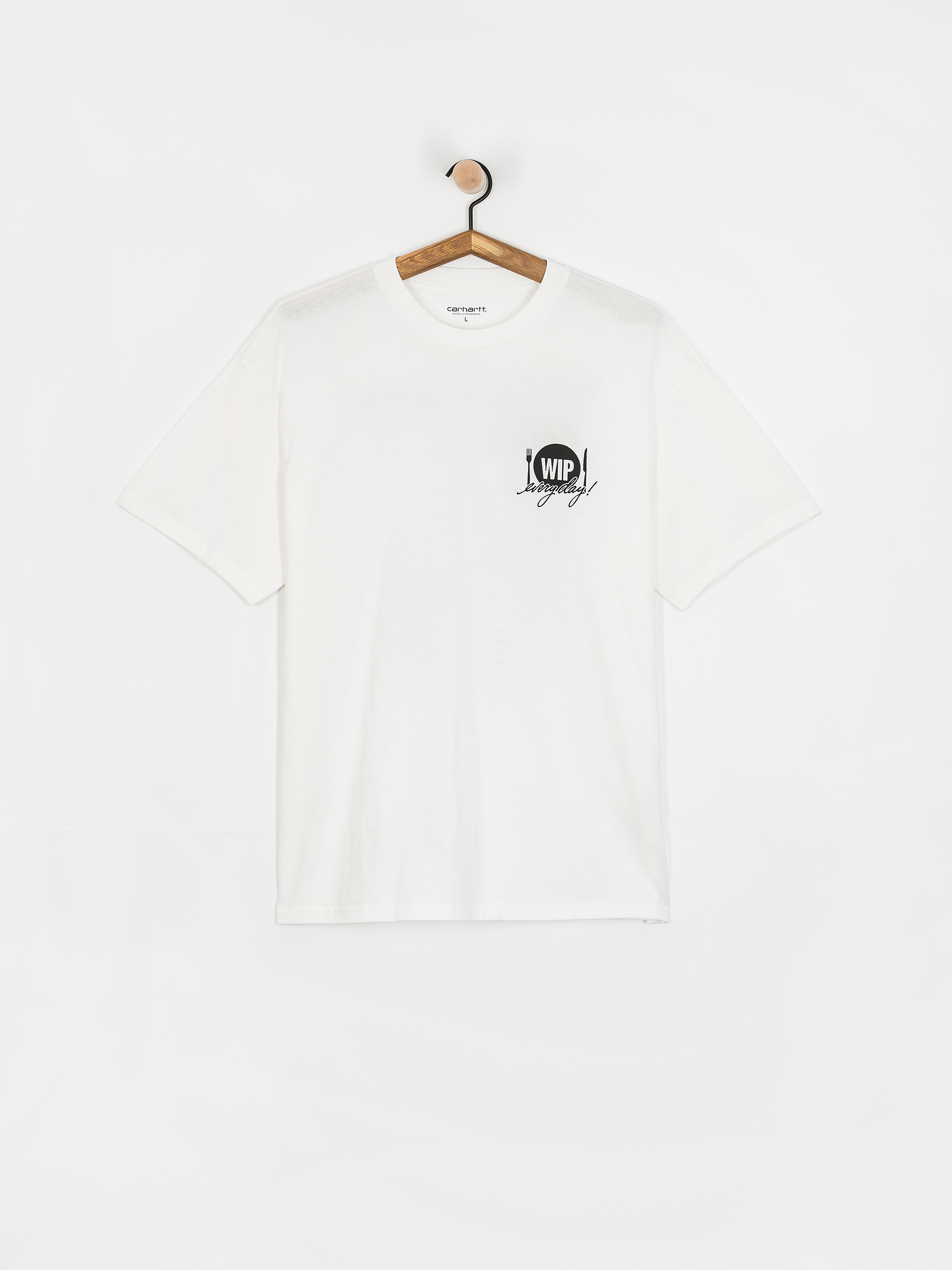 Tricou Carhartt WIP Catalogue (white/black)