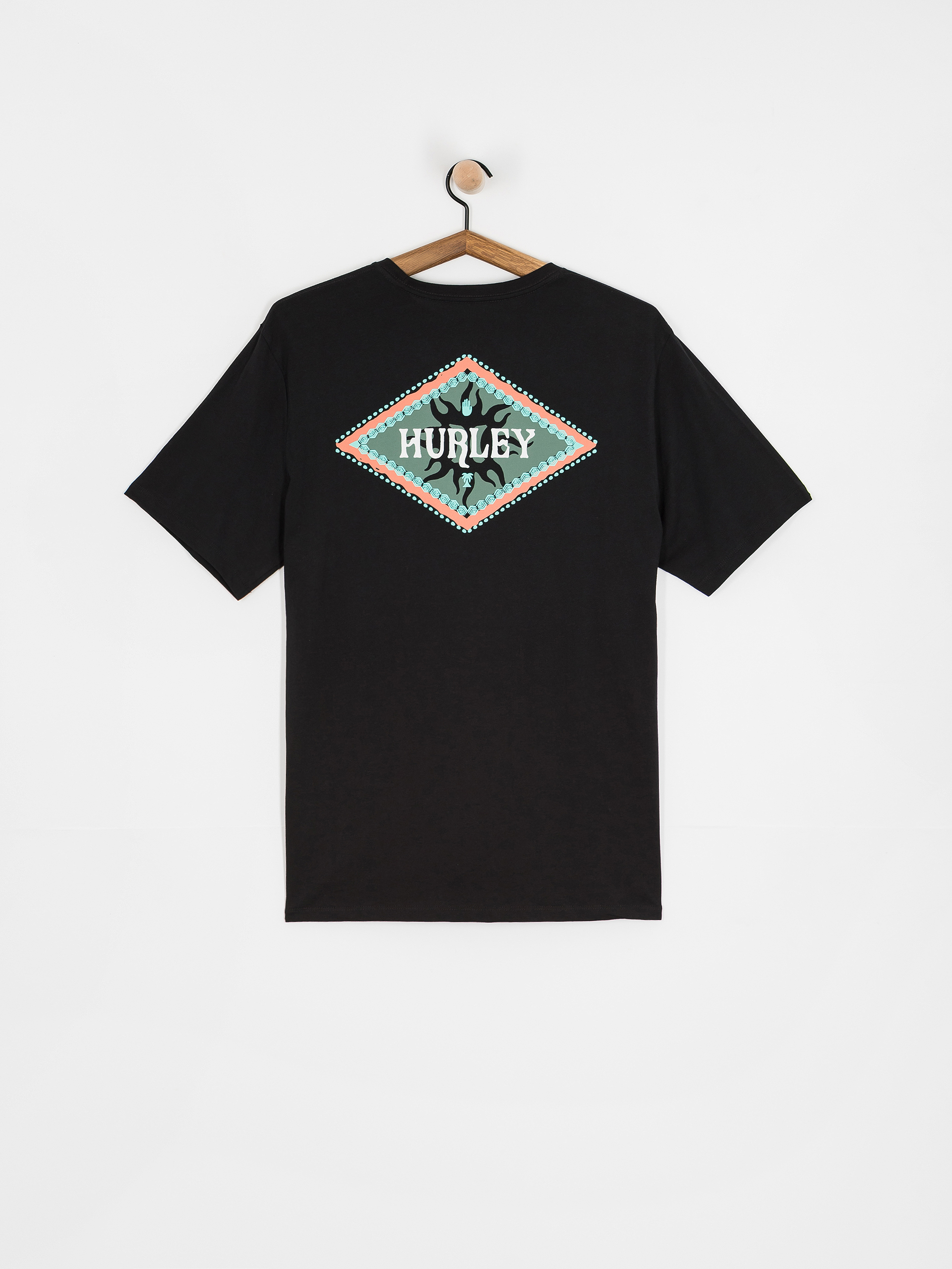 Tricou Hurley Tropics (black)
