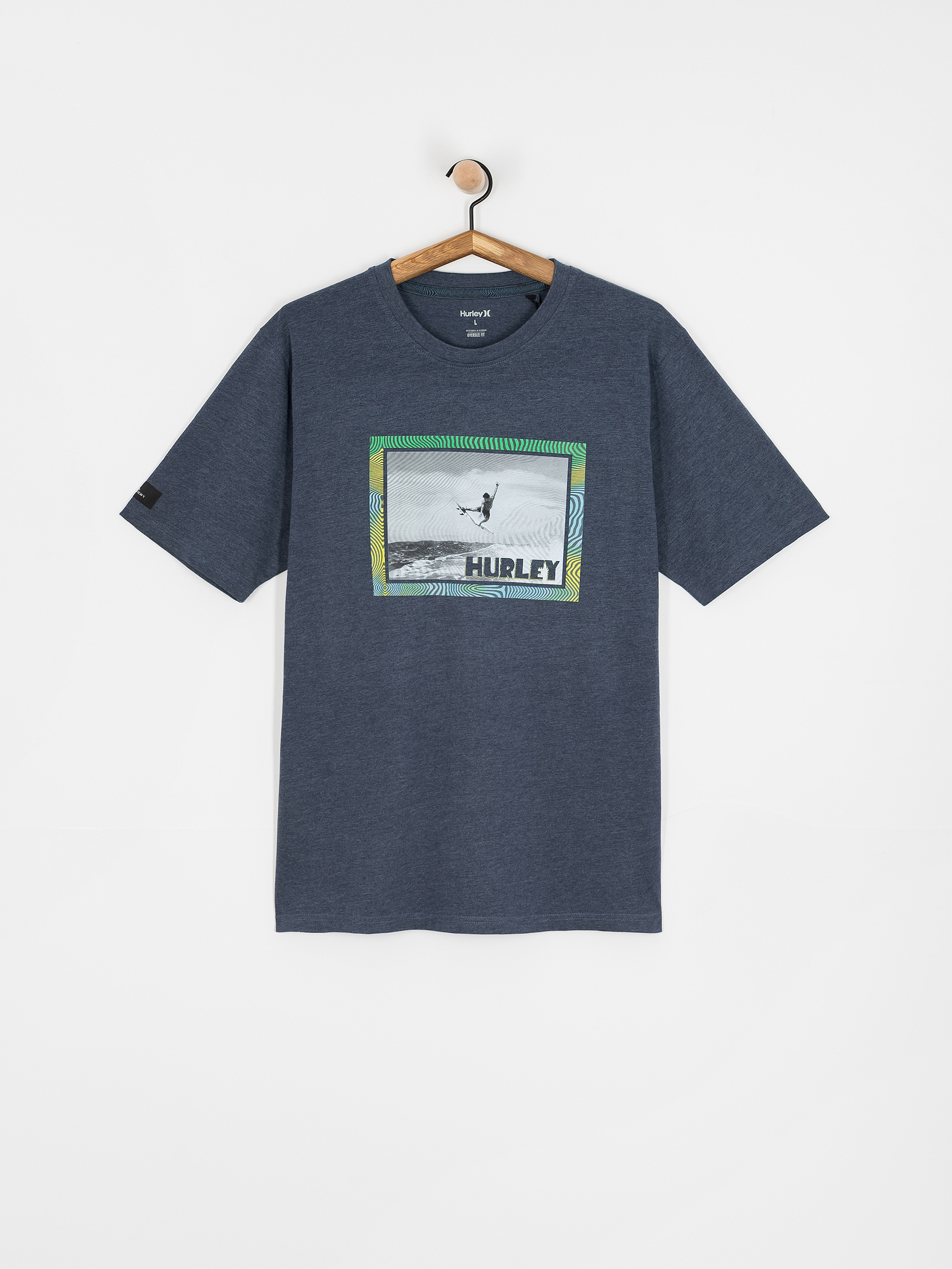 Tricou Hurley Aerial (slate heather)