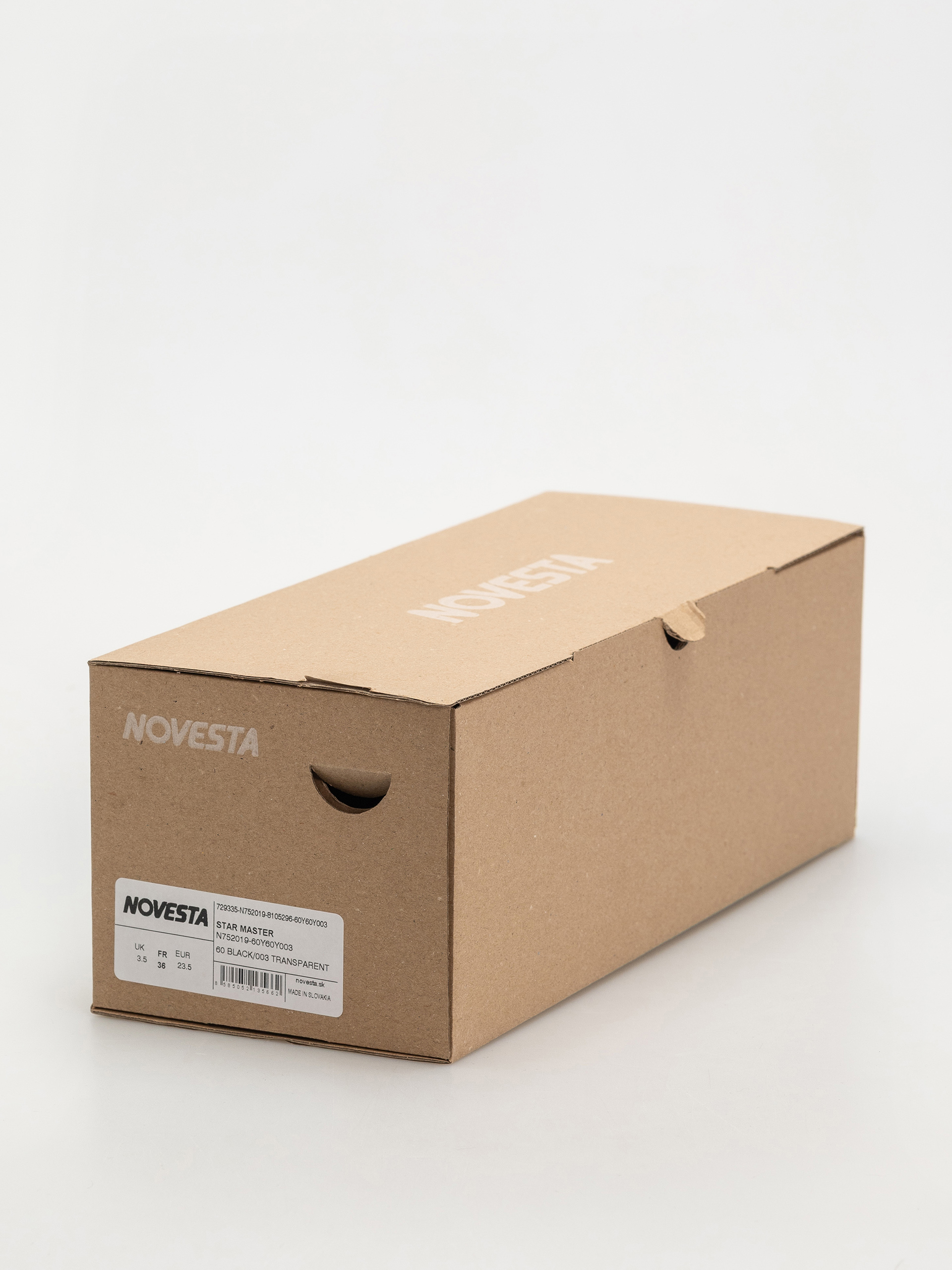 Teniși Novesta Star Master (60 black/003 transparent)