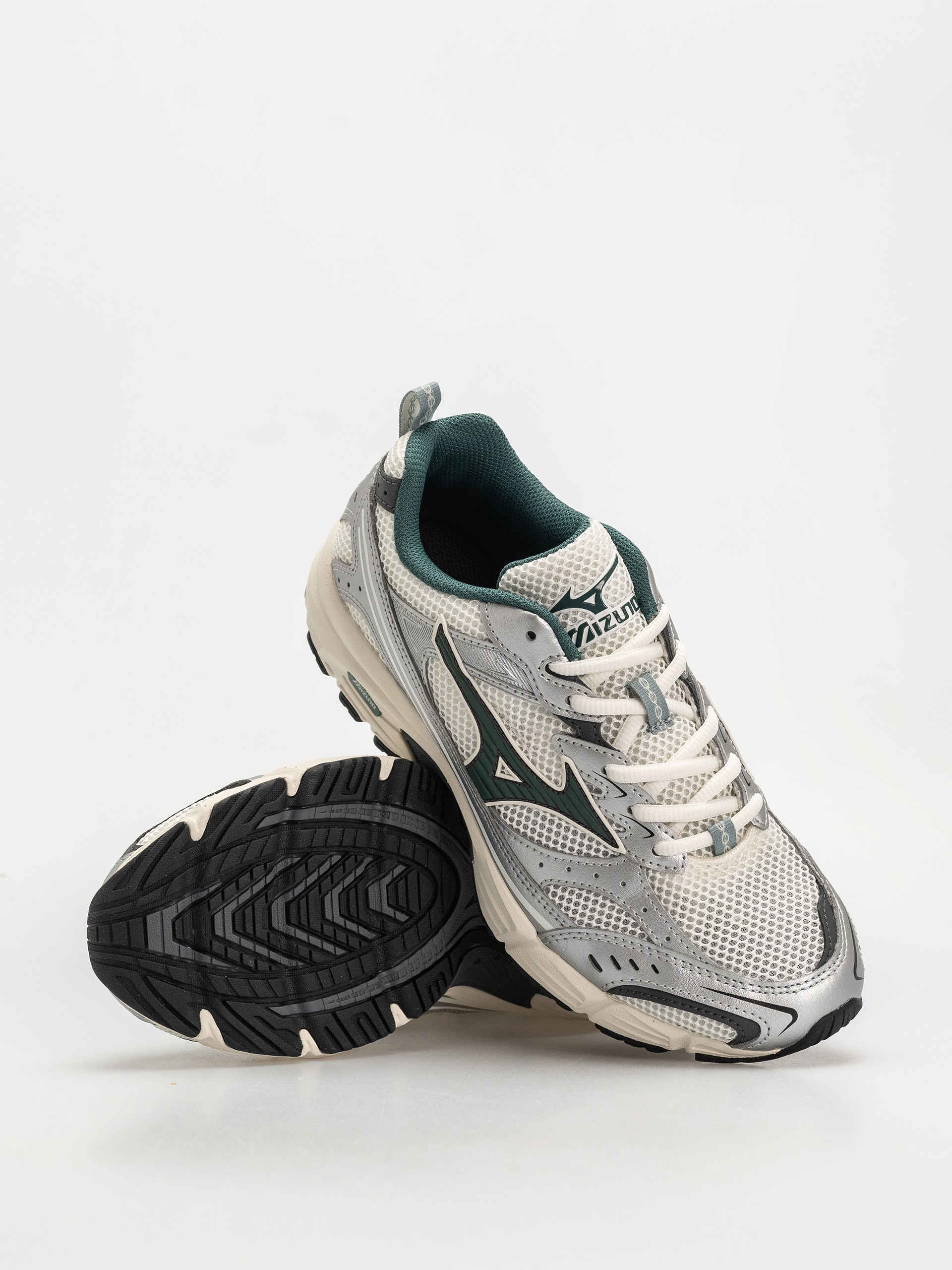 Pantofi Mizuno MXR (snow white/bistro green/silver)
