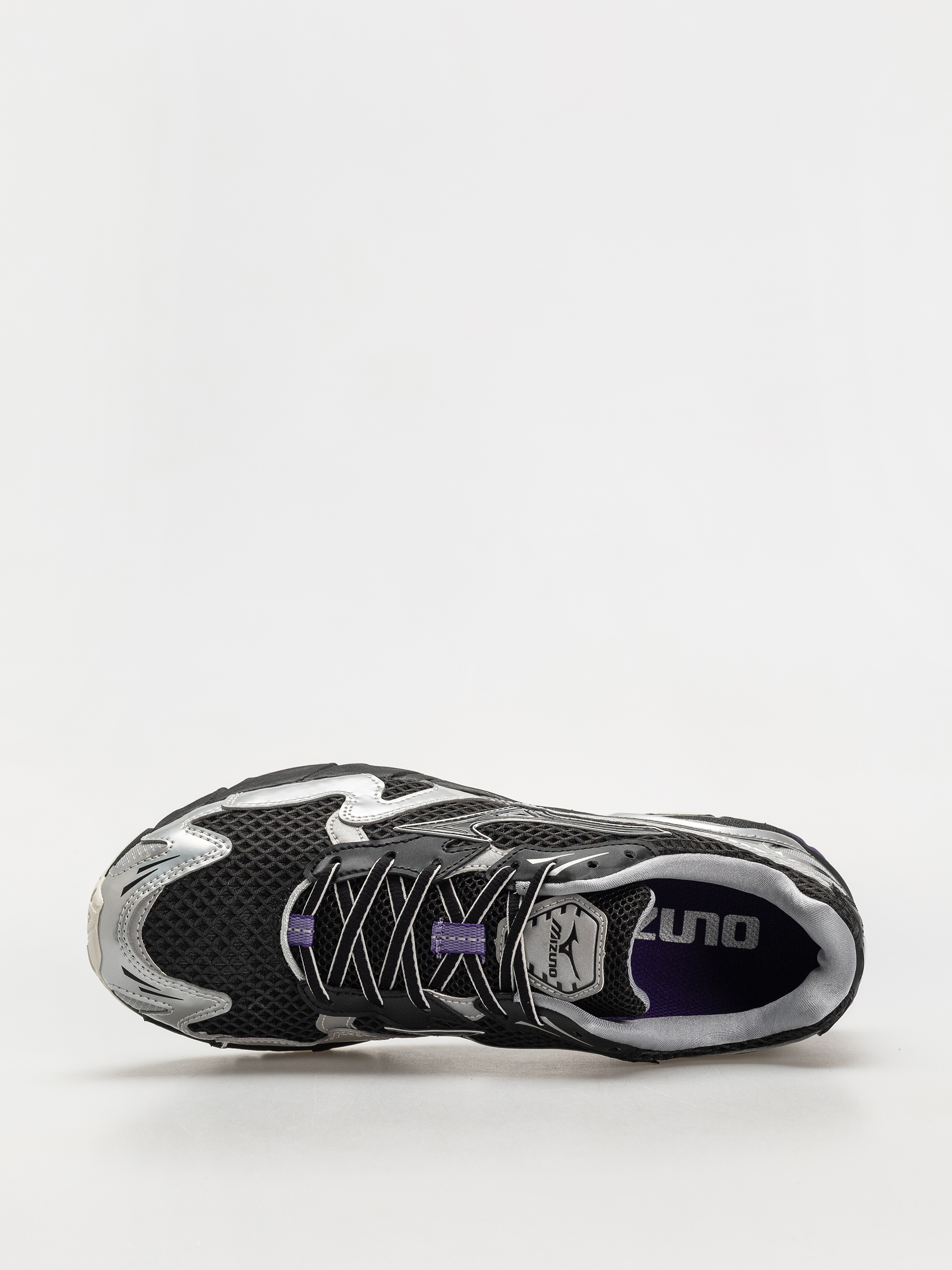 Pantofi Mizuno Wave Rider 10 (black/black sand/purple haze)