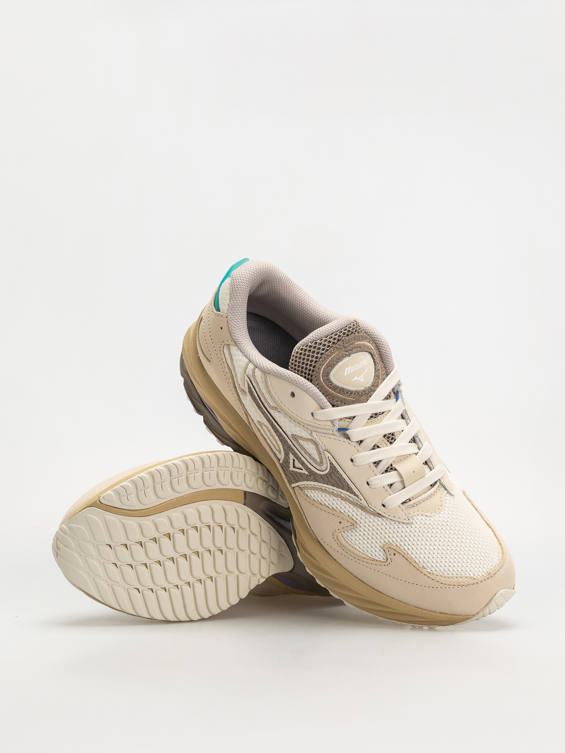 Pantofi Mizuno Wave Rider Βeta Premium (summer sand/vintage khaki/cedar)