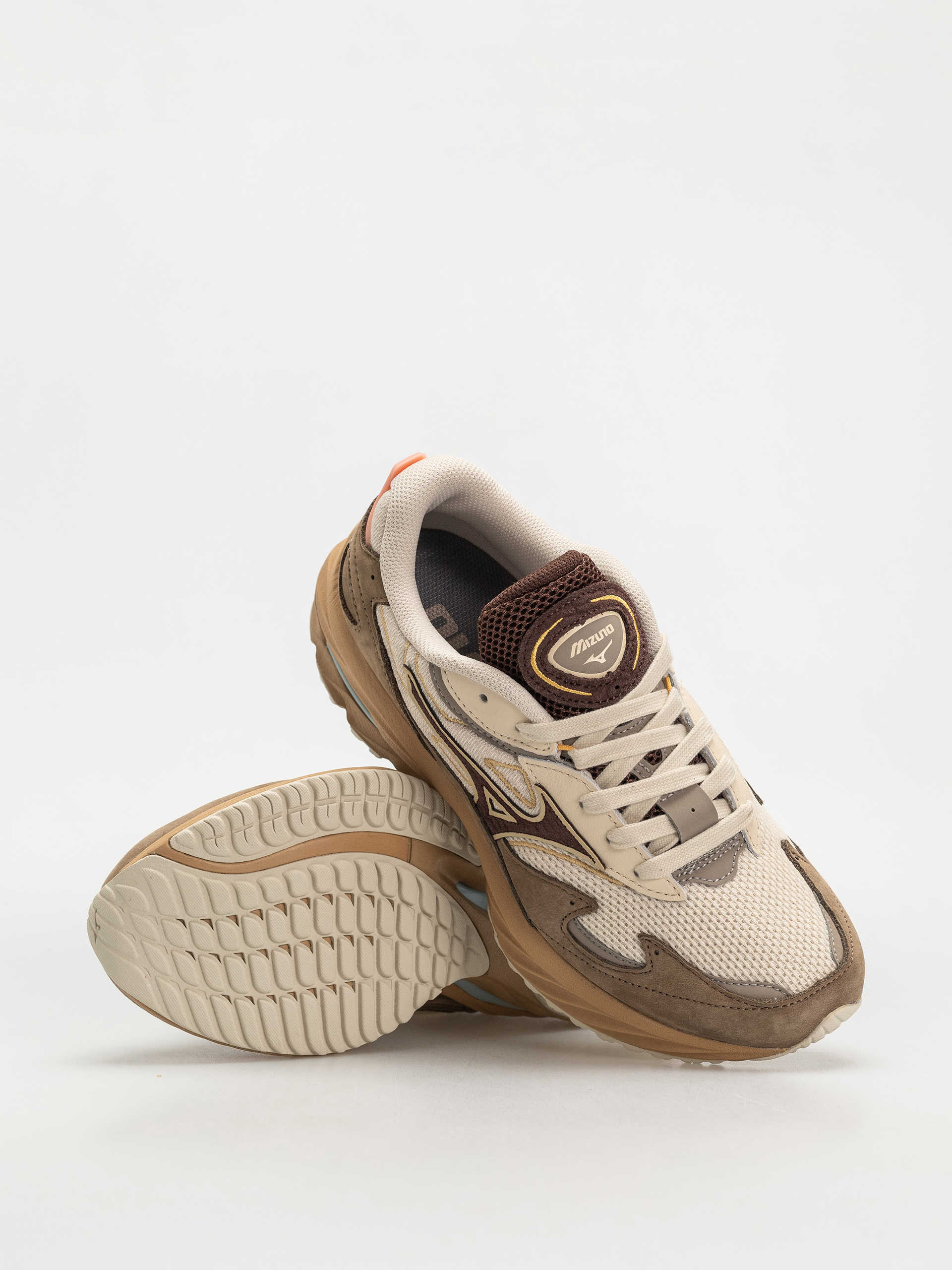 Pantofi Mizuno Wave Rider Βeta Premium (vintage khaki/chicory coffee/lantana)