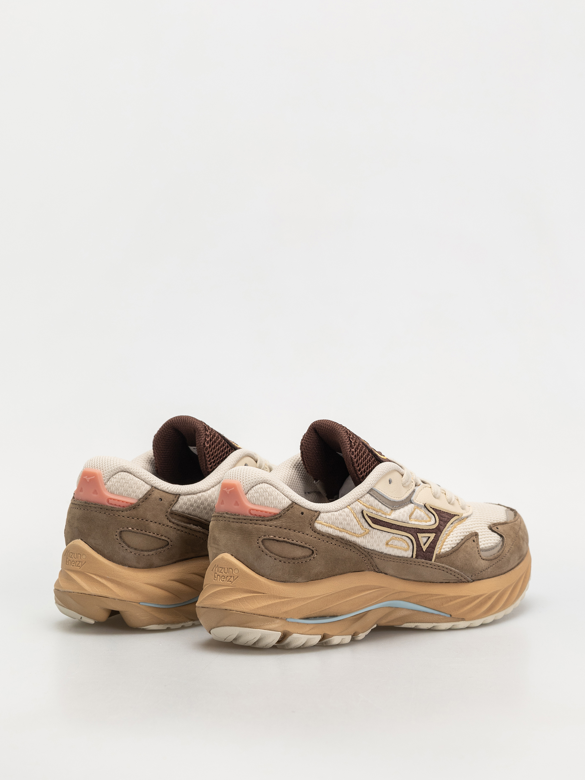 Pantofi Mizuno Wave Rider Βeta Premium (vintage khaki/chicory coffee/lantana)