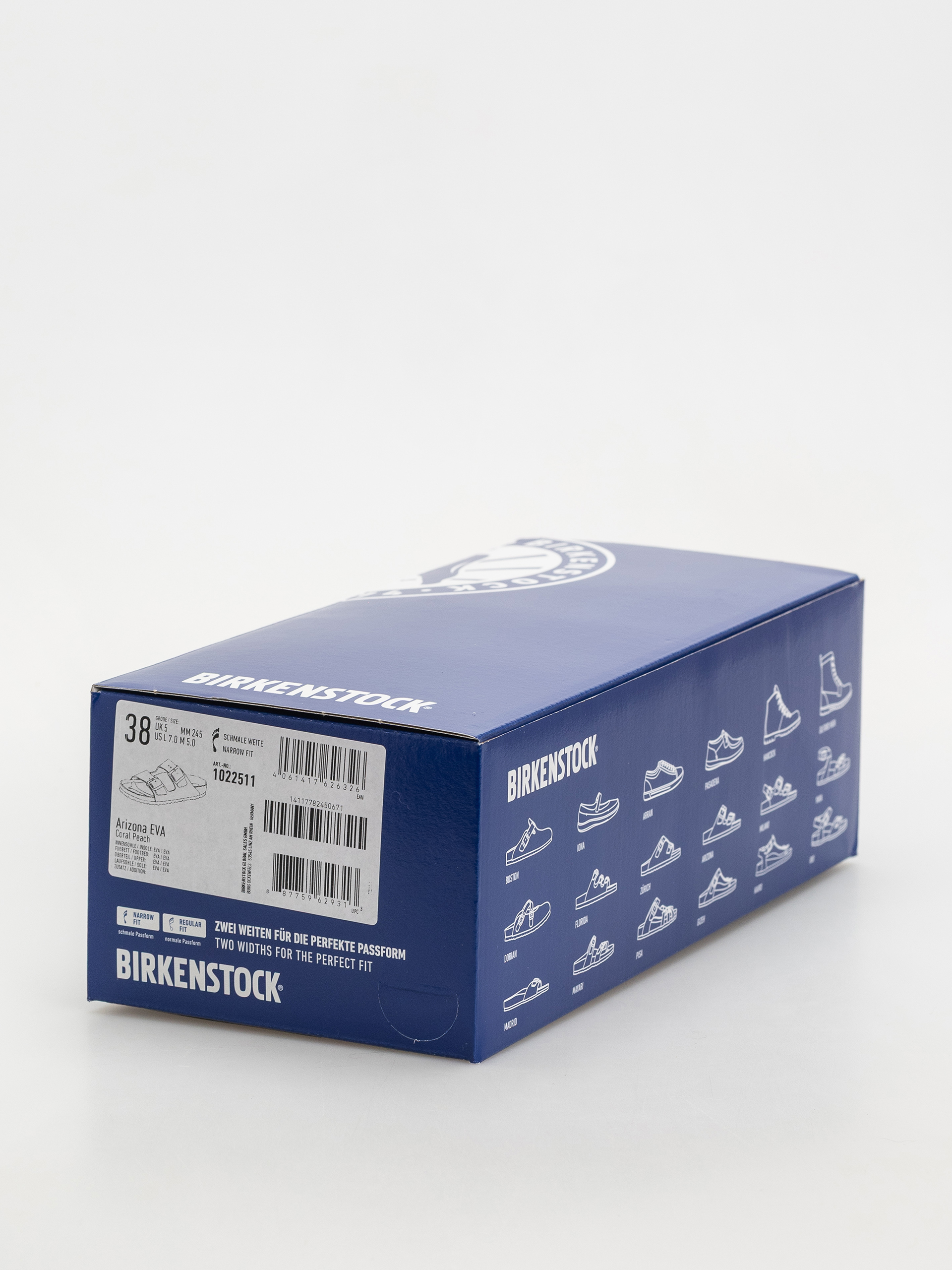 Șlapi Birkenstock Arizona Eva Narrow Wmn (coral peach)