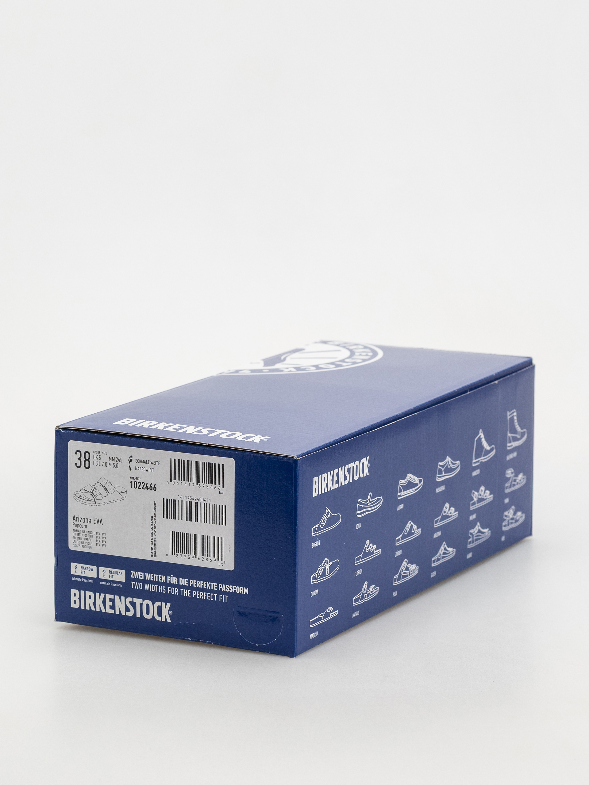 Șlapi Birkenstock Arizona Eva Narrow Wmn (popcorn)
