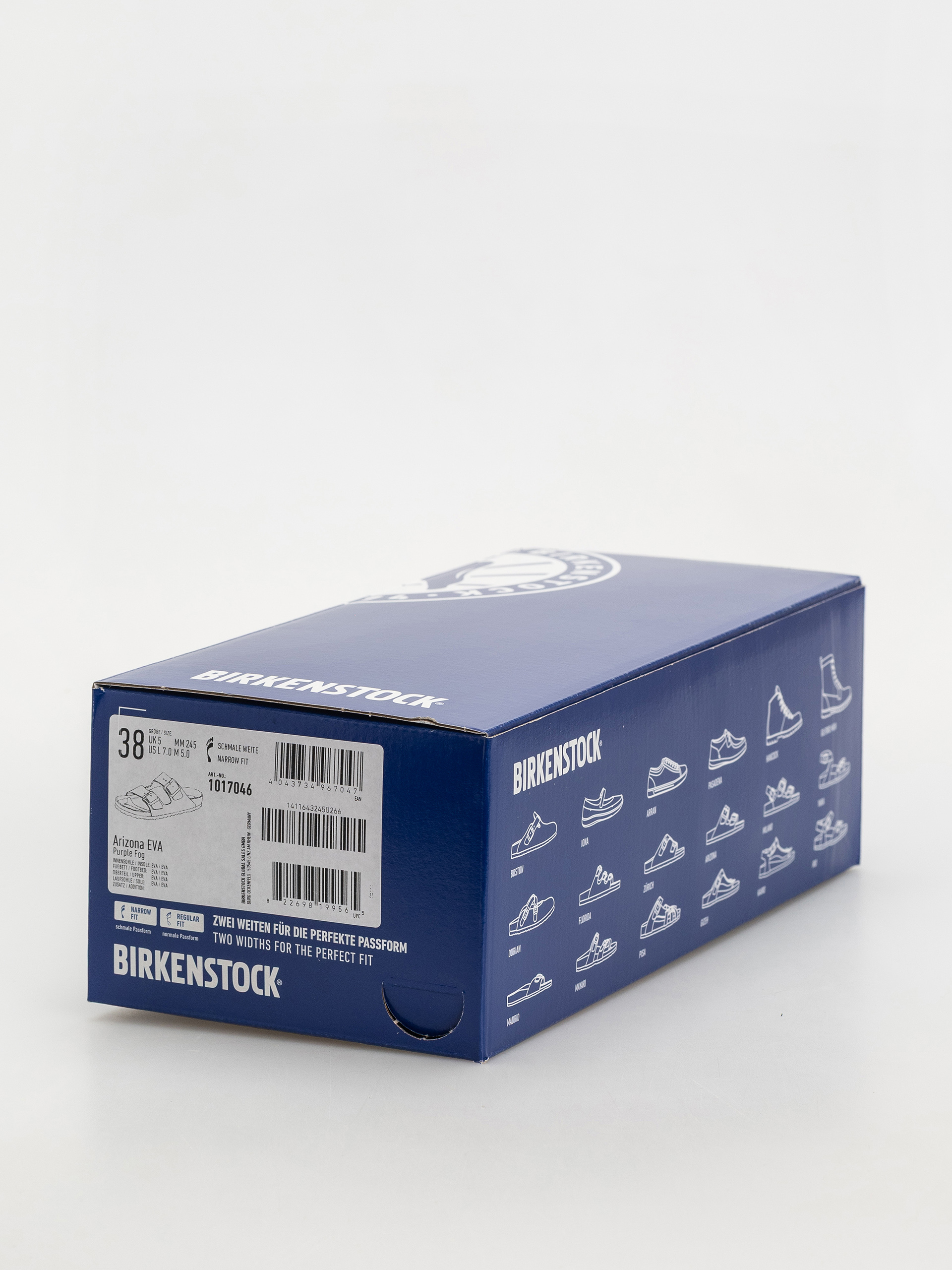 Șlapi Birkenstock Arizona Eva Narrow Wmn (beach purple fog)