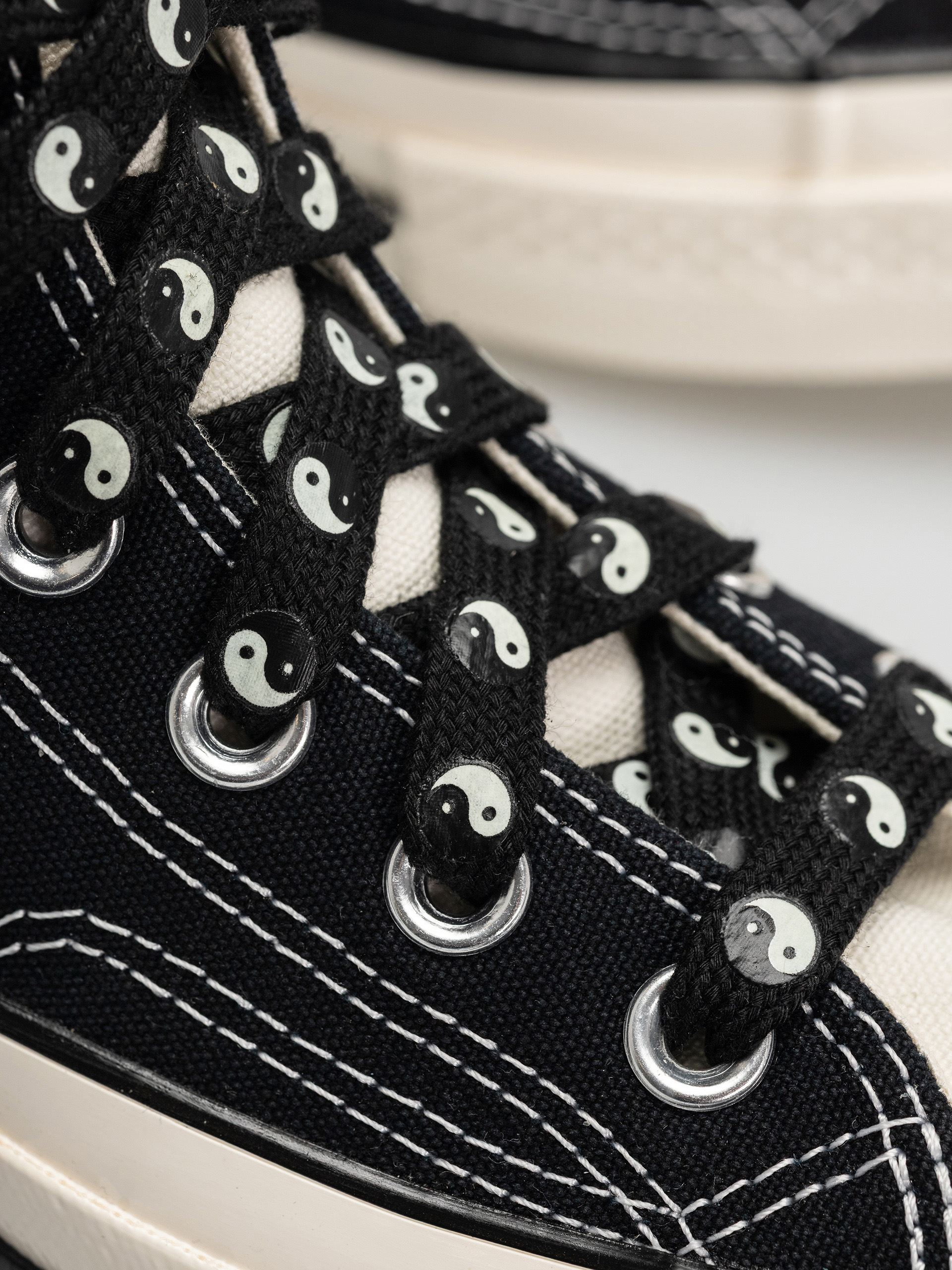 Teniși Converse Chuck 70 Hi (black/egret/black)
