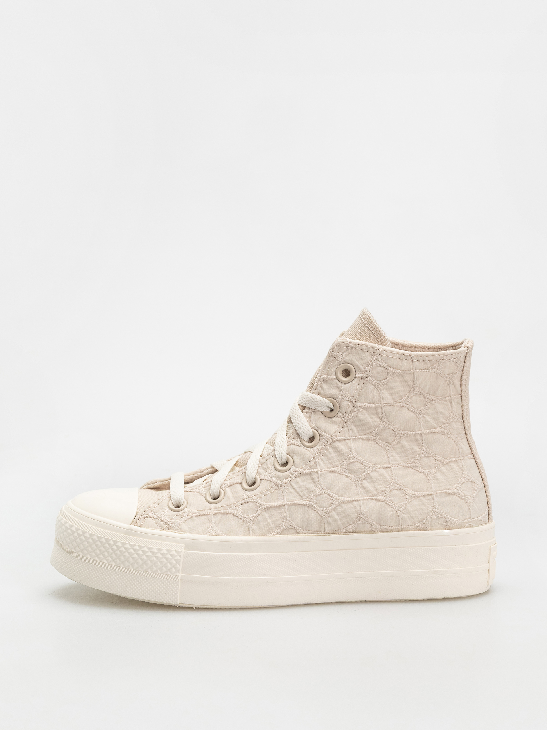 Teniși Converse Chuck Taylor All Star Lift Hi Wmn (light dune/egret/egret)