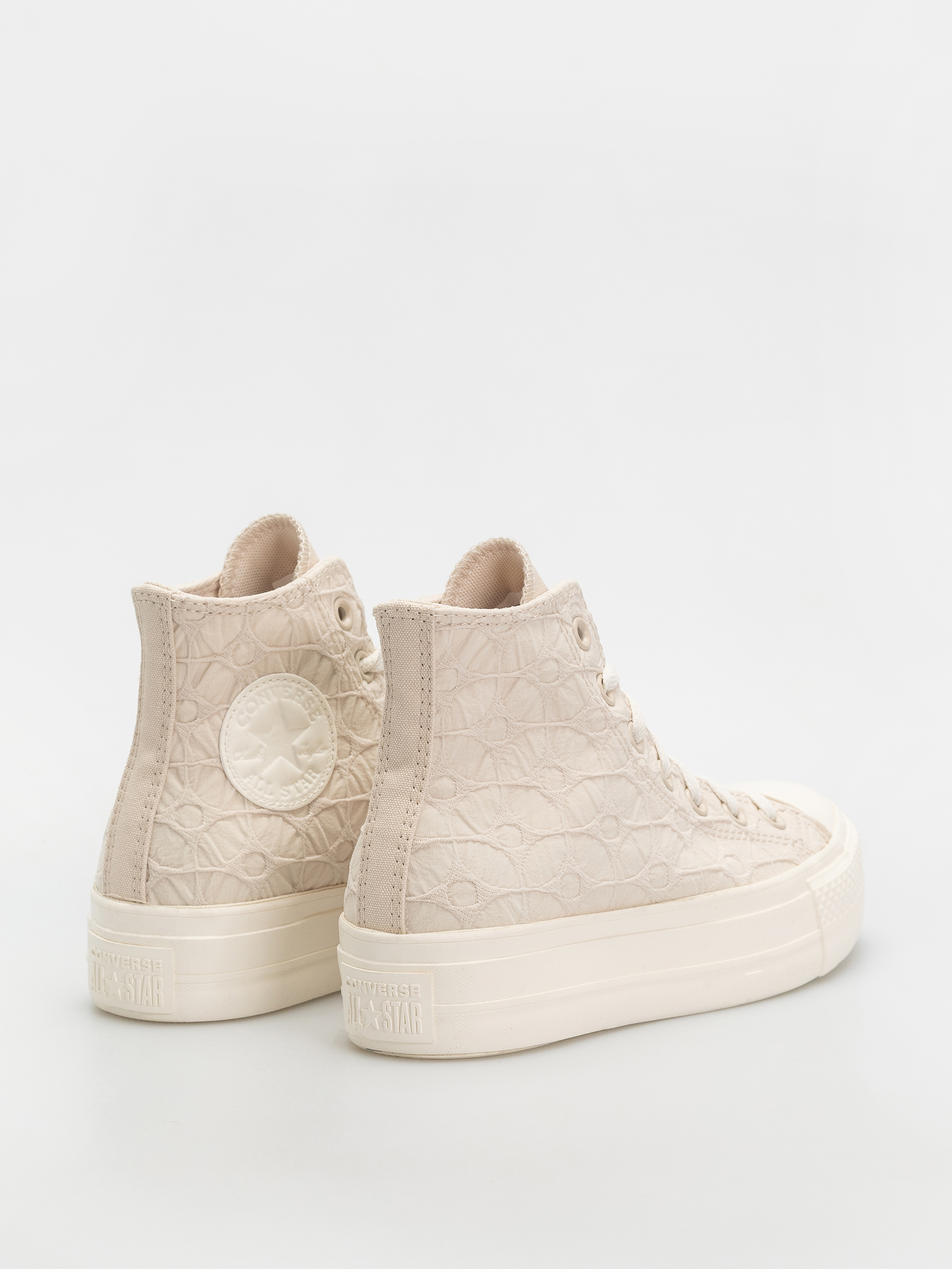 Teniși Converse Chuck Taylor All Star Lift Hi Wmn (light dune/egret/egret)
