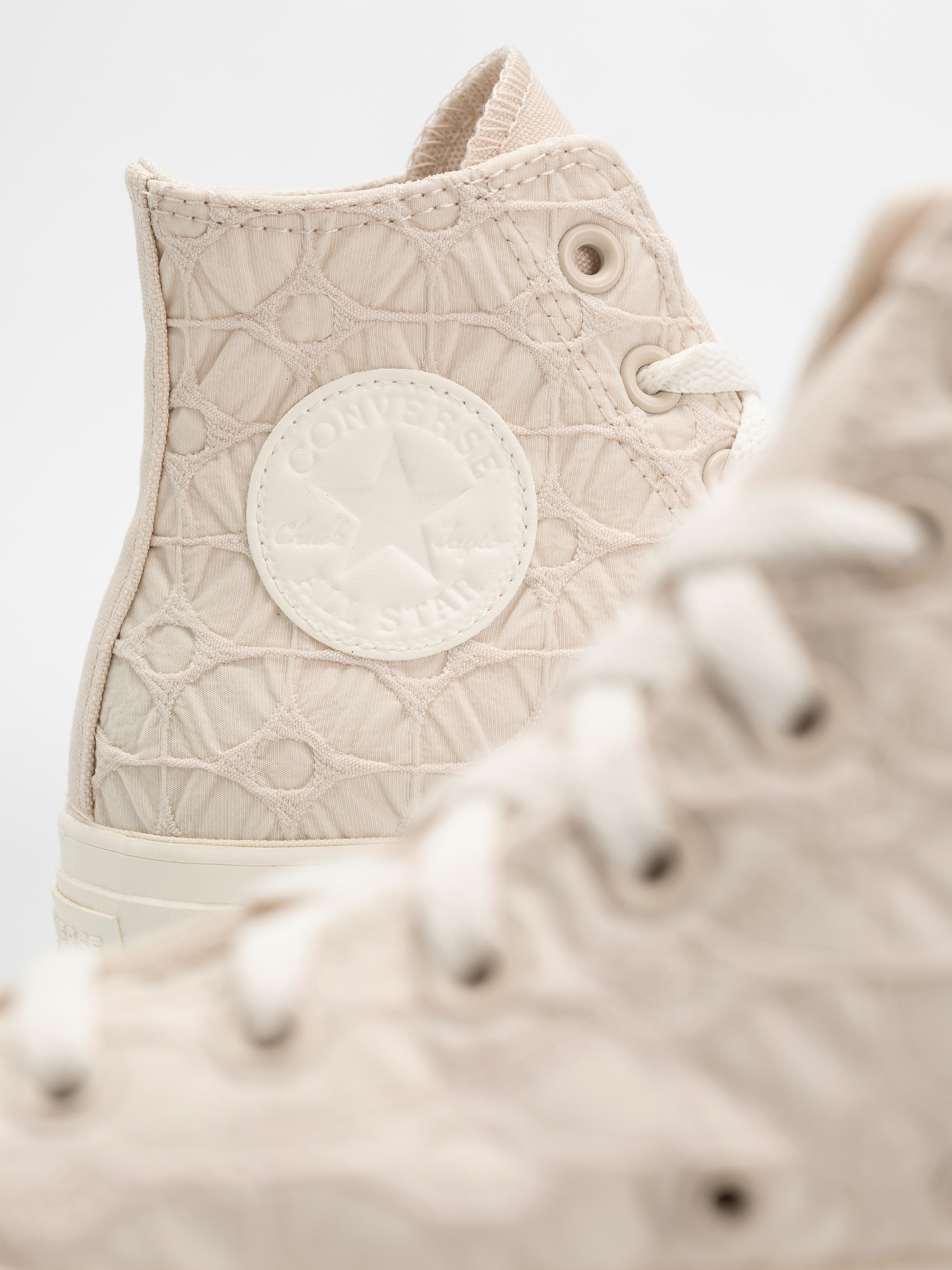 Teniși Converse Chuck Taylor All Star Lift Hi Wmn (light dune/egret/egret)