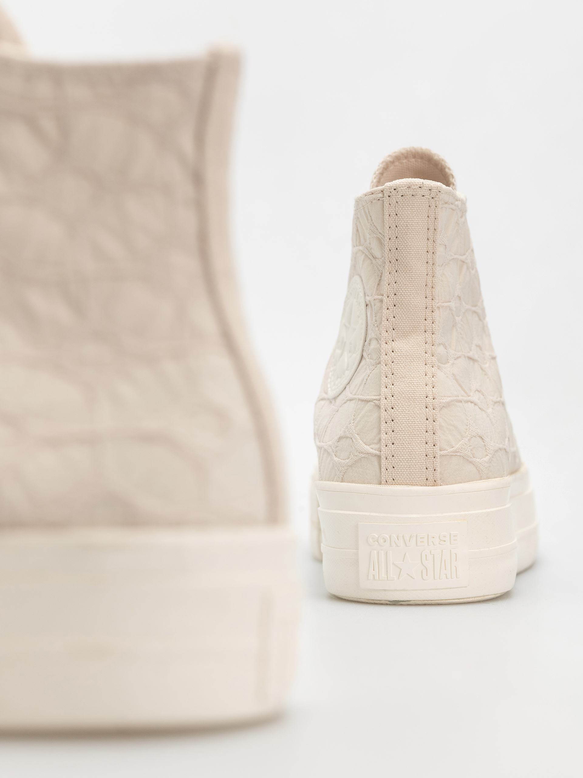 Teniși Converse Chuck Taylor All Star Lift Hi Wmn (light dune/egret/egret)