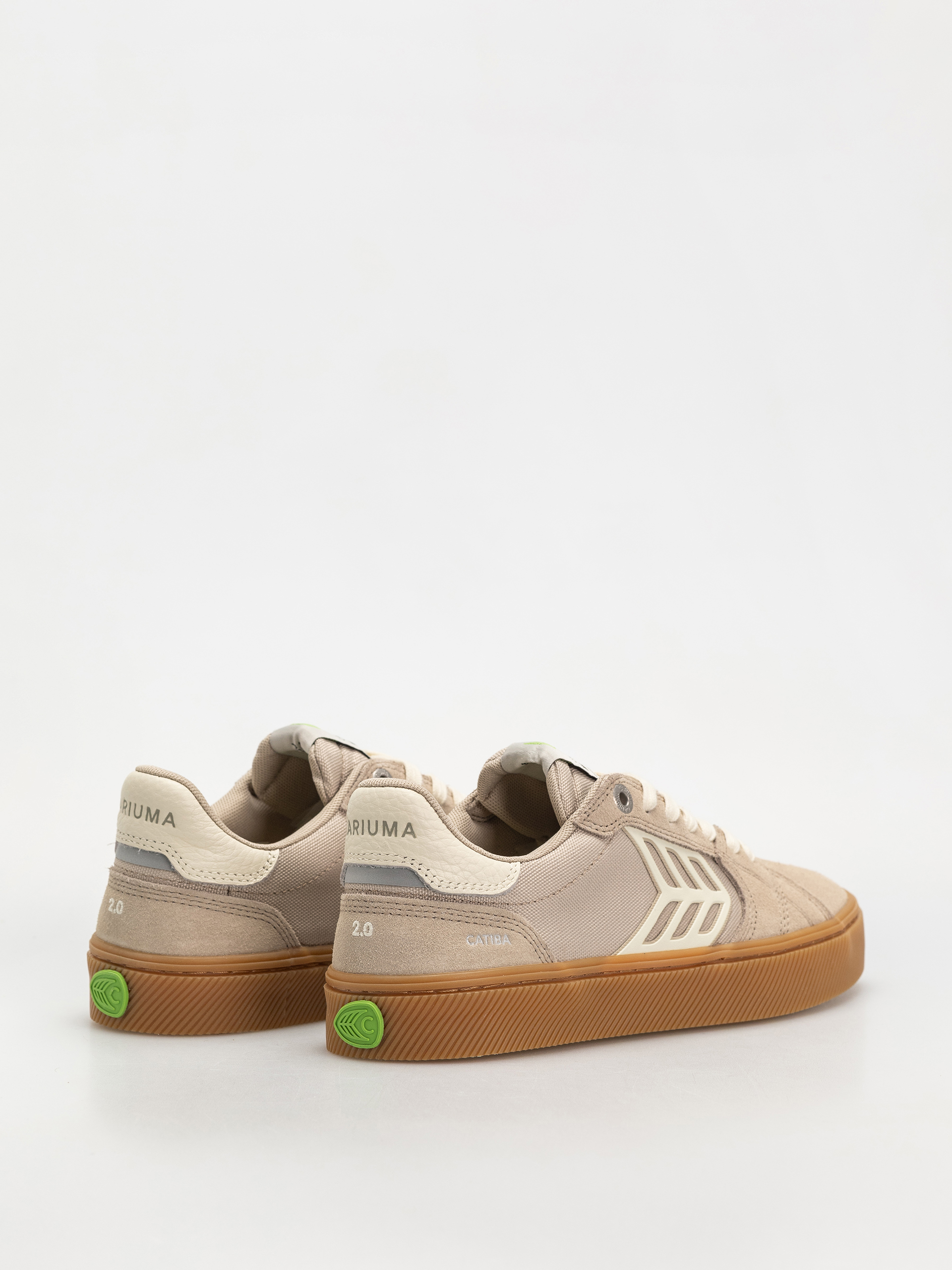 Pantofi Cariuma Catiba Pro 2.0 (plaza taupe suede and cordura ivory logo)