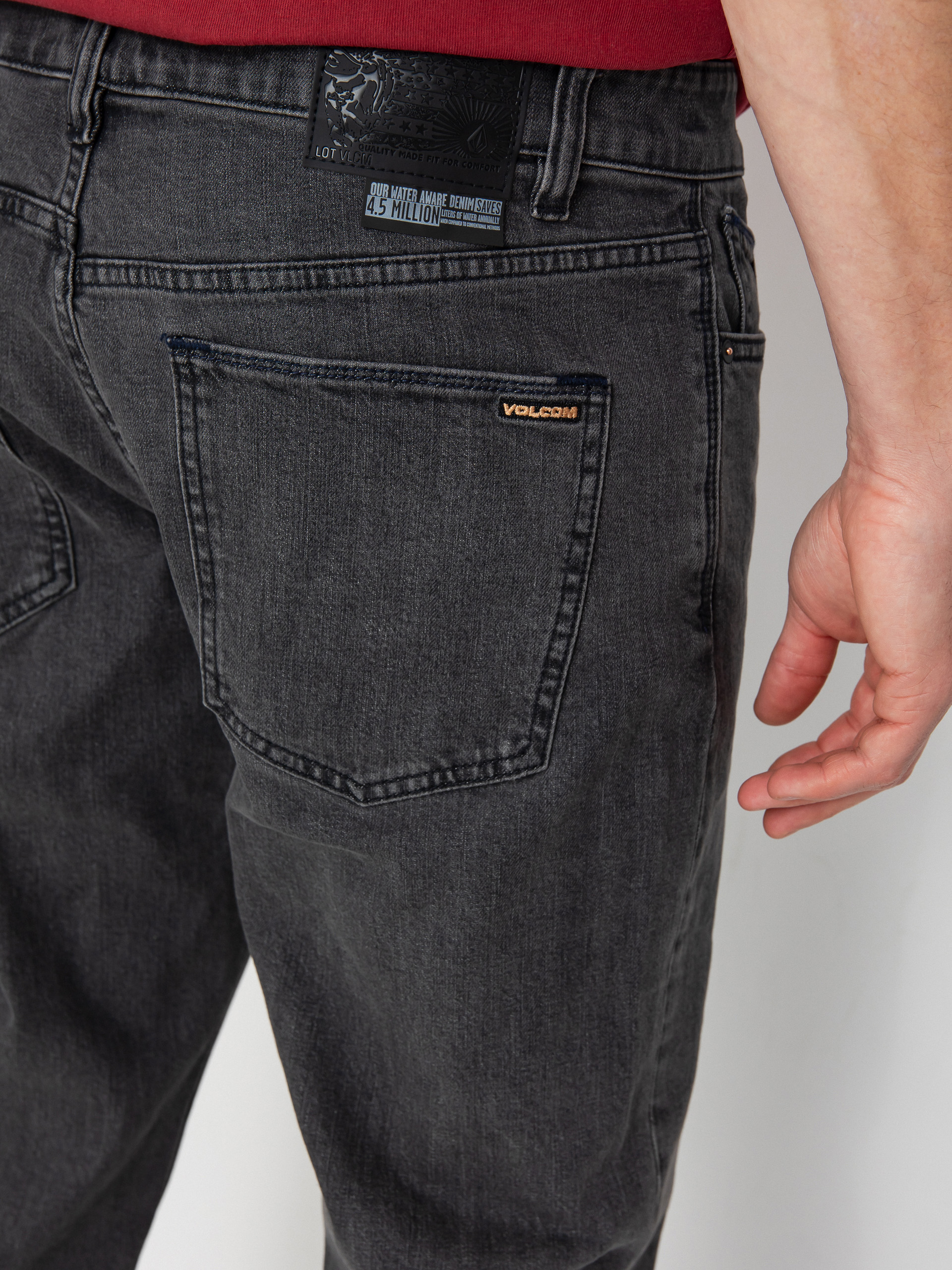 Pantaloni Volcom Kinkade (neutral grey)