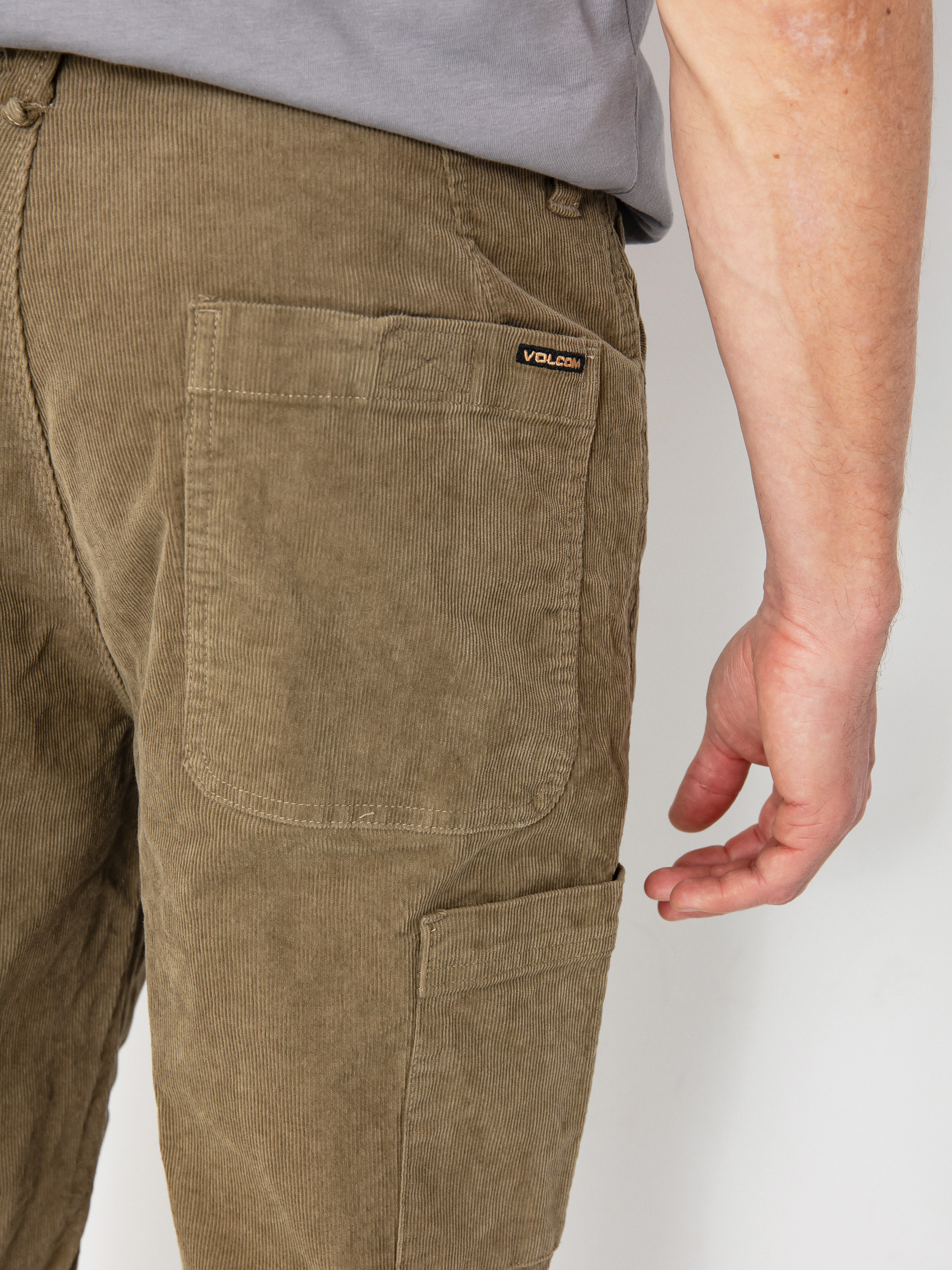 Pantaloni Volcom Kraftsman Cord (khaki)