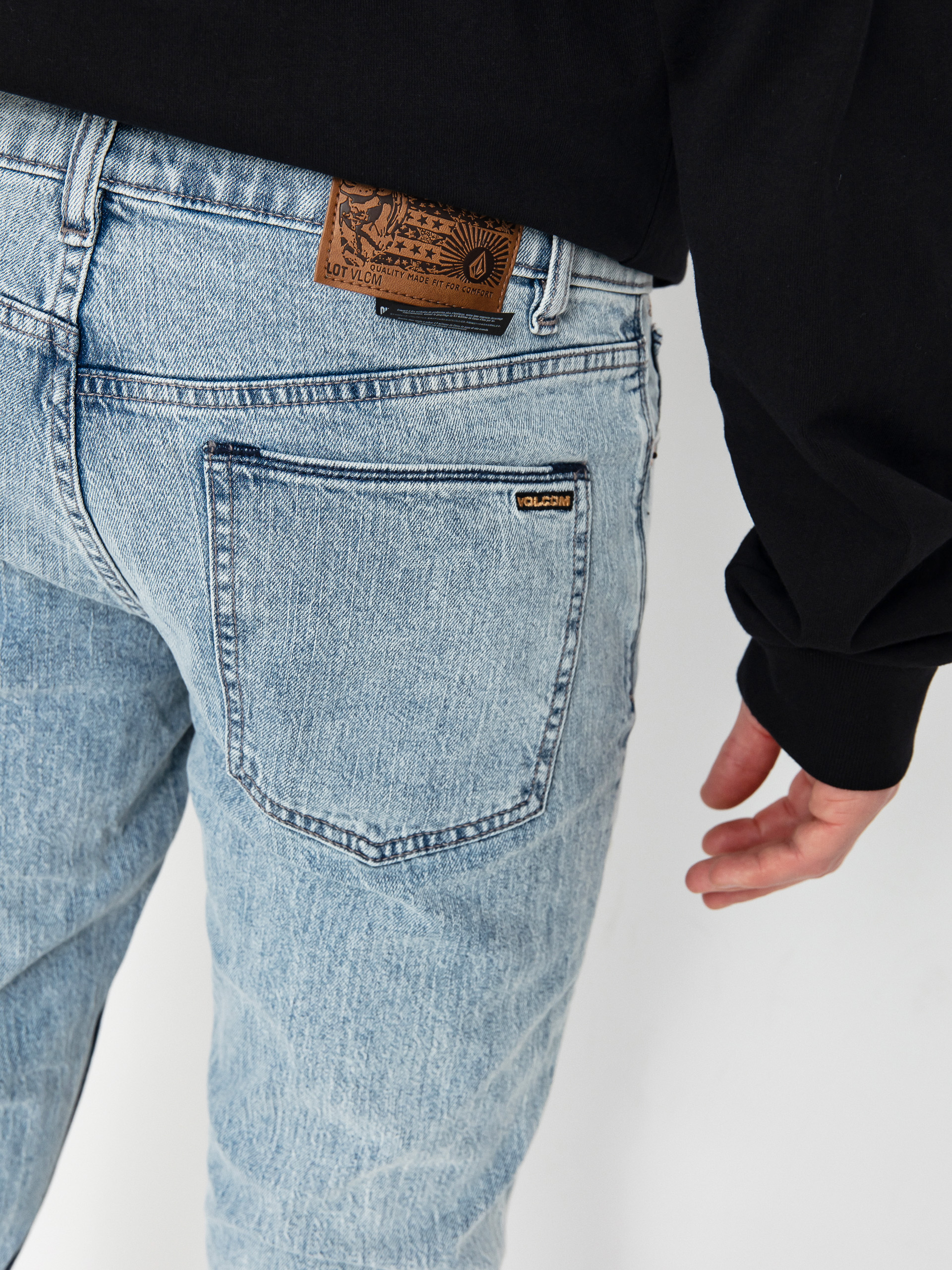 Pantaloni Volcom Vorta (carolina blue)