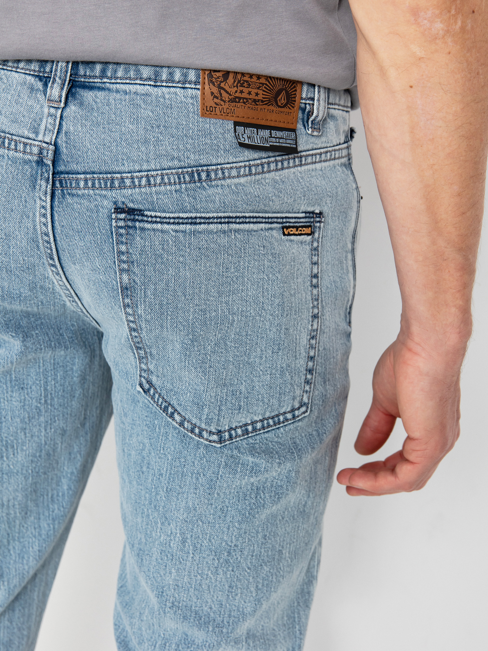 Pantaloni Volcom Solver (carolina blue)