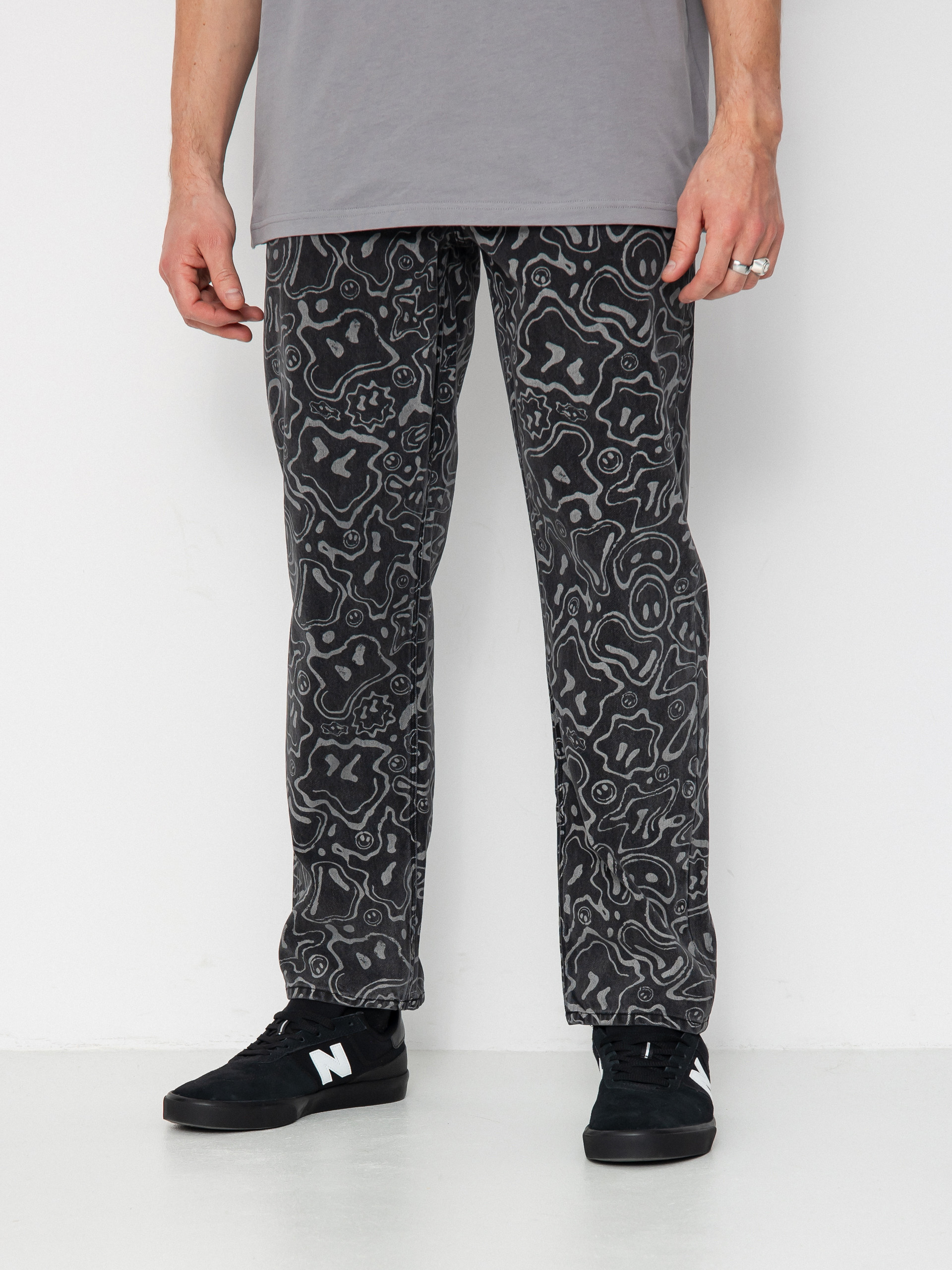 Pantaloni Volcom Fa F Rygalski (black print)