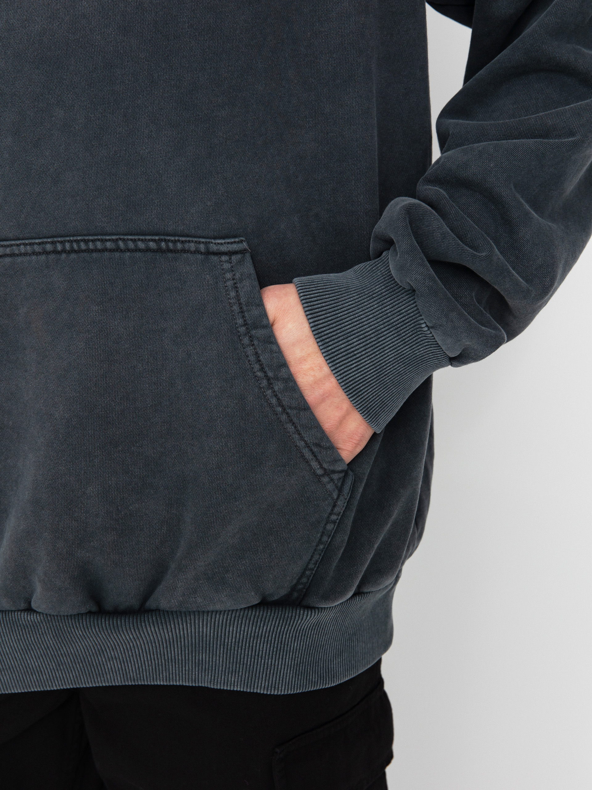 Hanorac cu glugă Beyond Medals Acid Sin HD (washed brown)