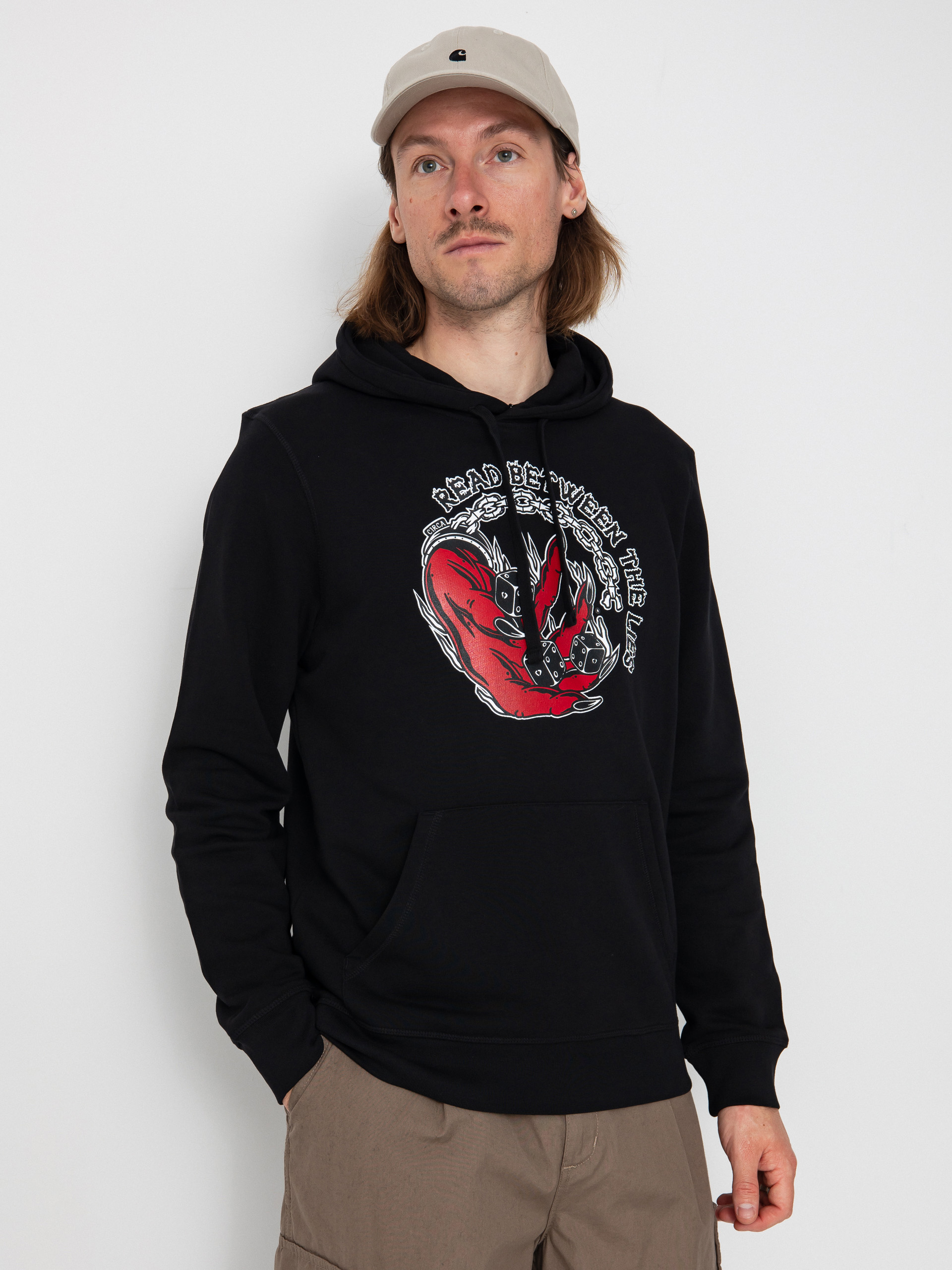 Hanorac cu glugă Circa Doom HD (black)