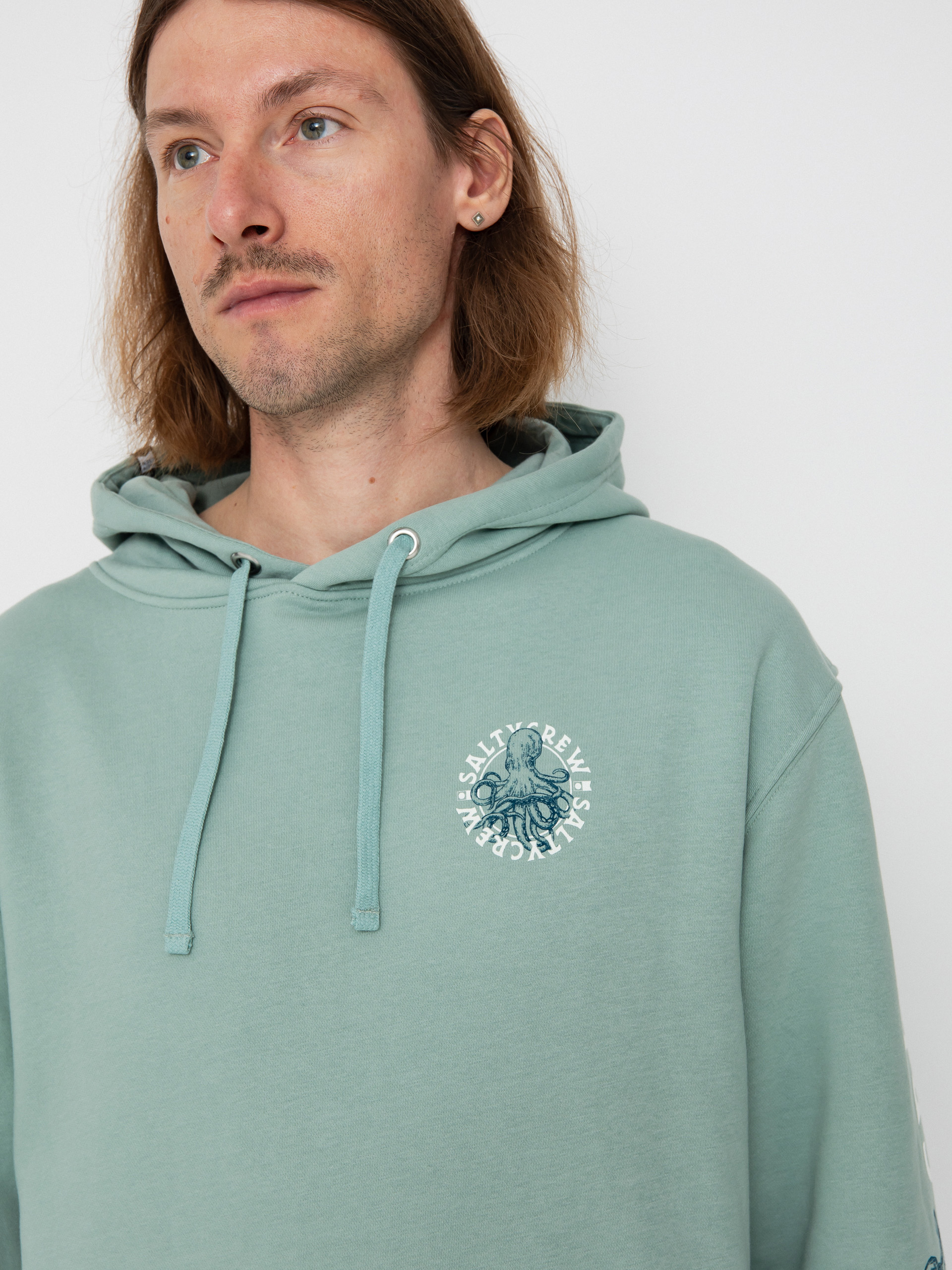 Hanorac cu glugă Salty Crew Tentacles HD (mackerel)