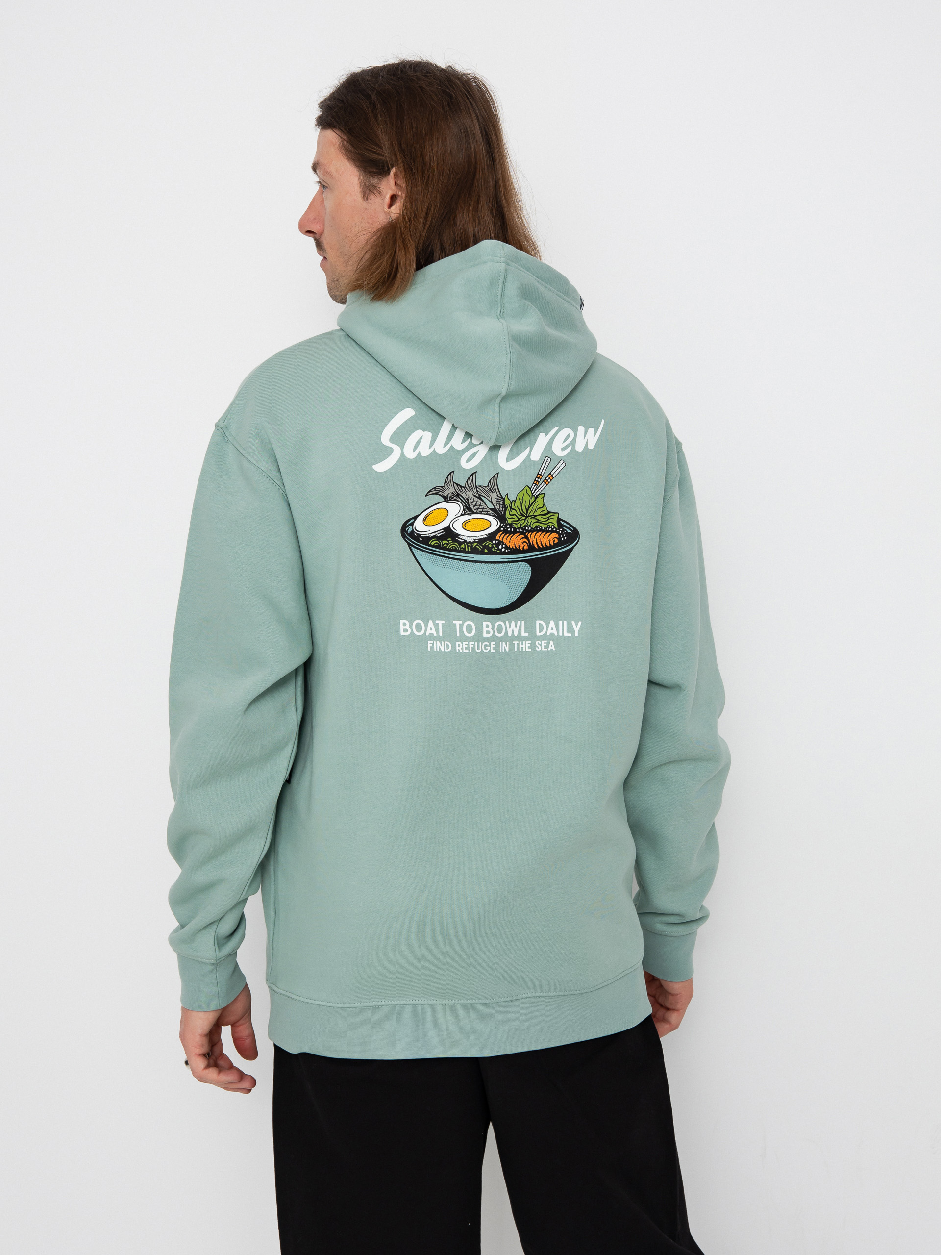 Hanorac cu glugă Salty Crew Fish Bowl HD (mackerel)